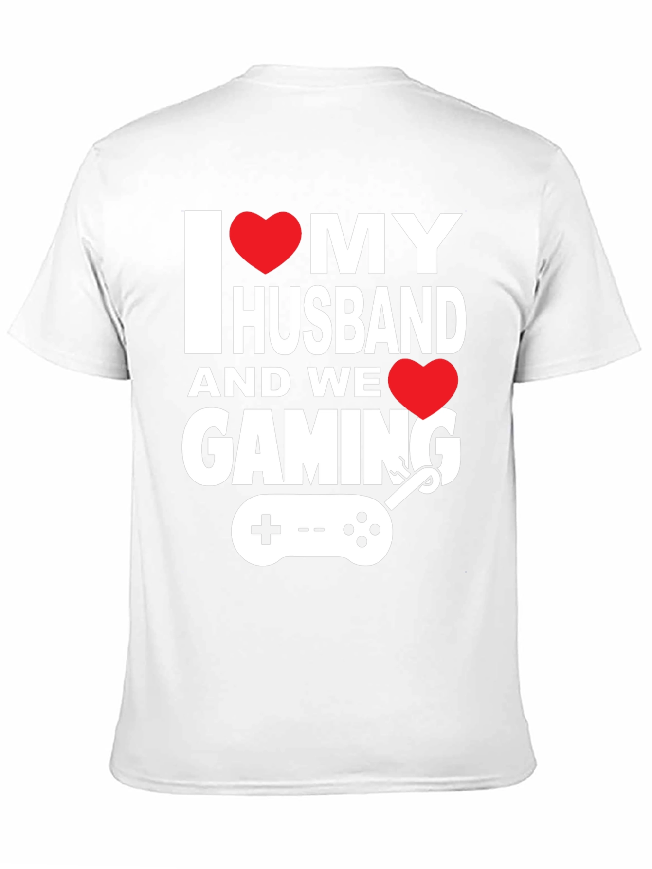 I Heart My Husband Gaming T-Shirt
