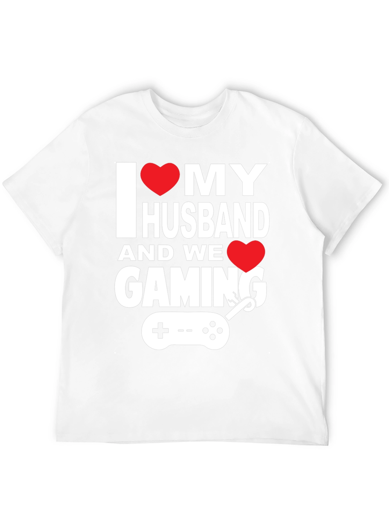 I Heart My Husband Gaming T-Shirt