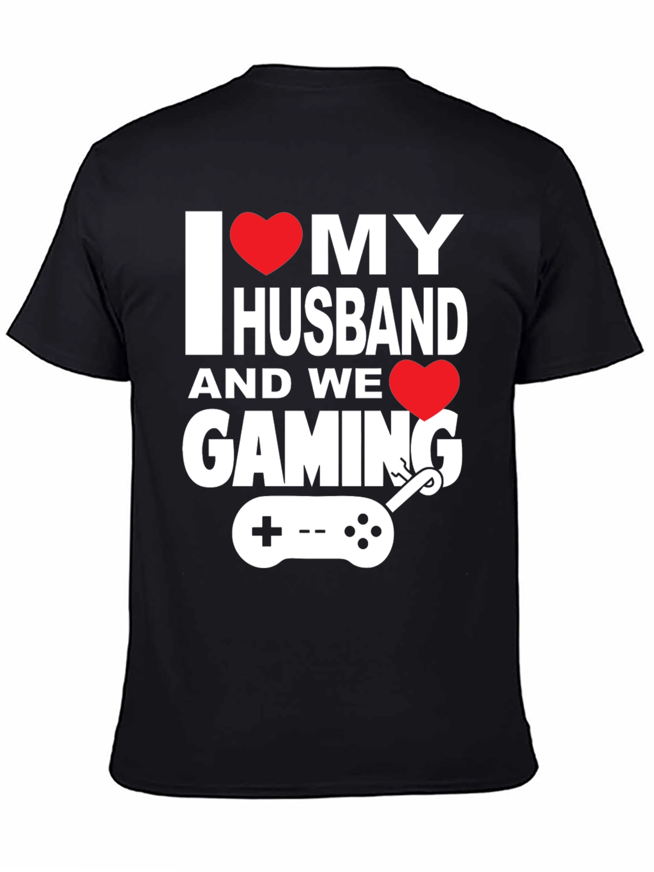 I Heart My Husband Gaming T-Shirt