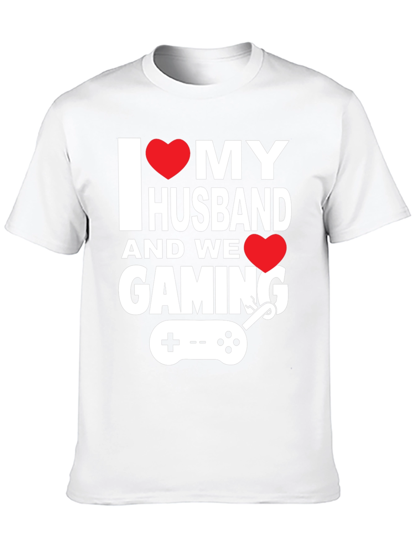 I Heart My Husband Gaming T-Shirt