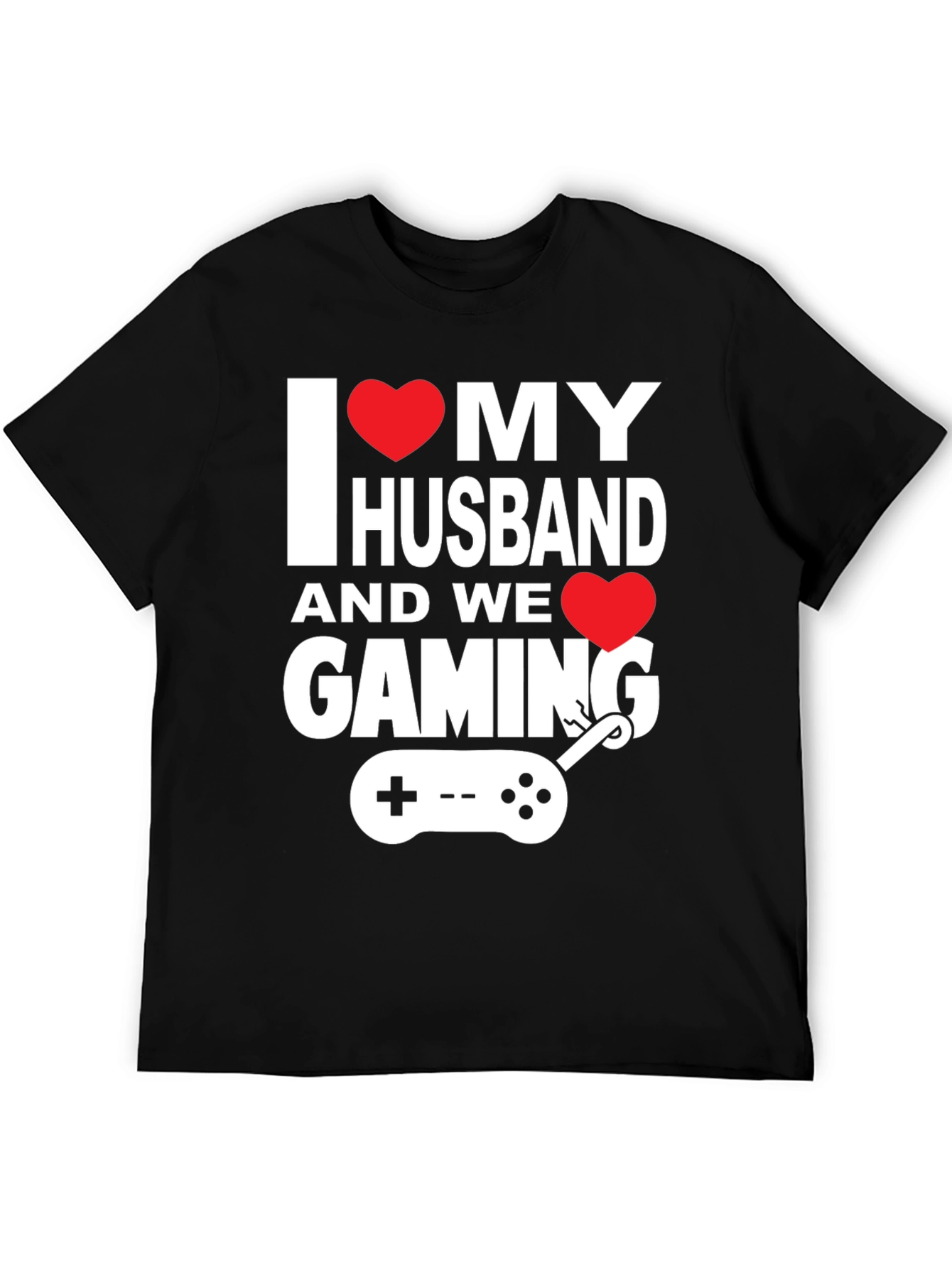 I Heart My Husband Gaming T-Shirt