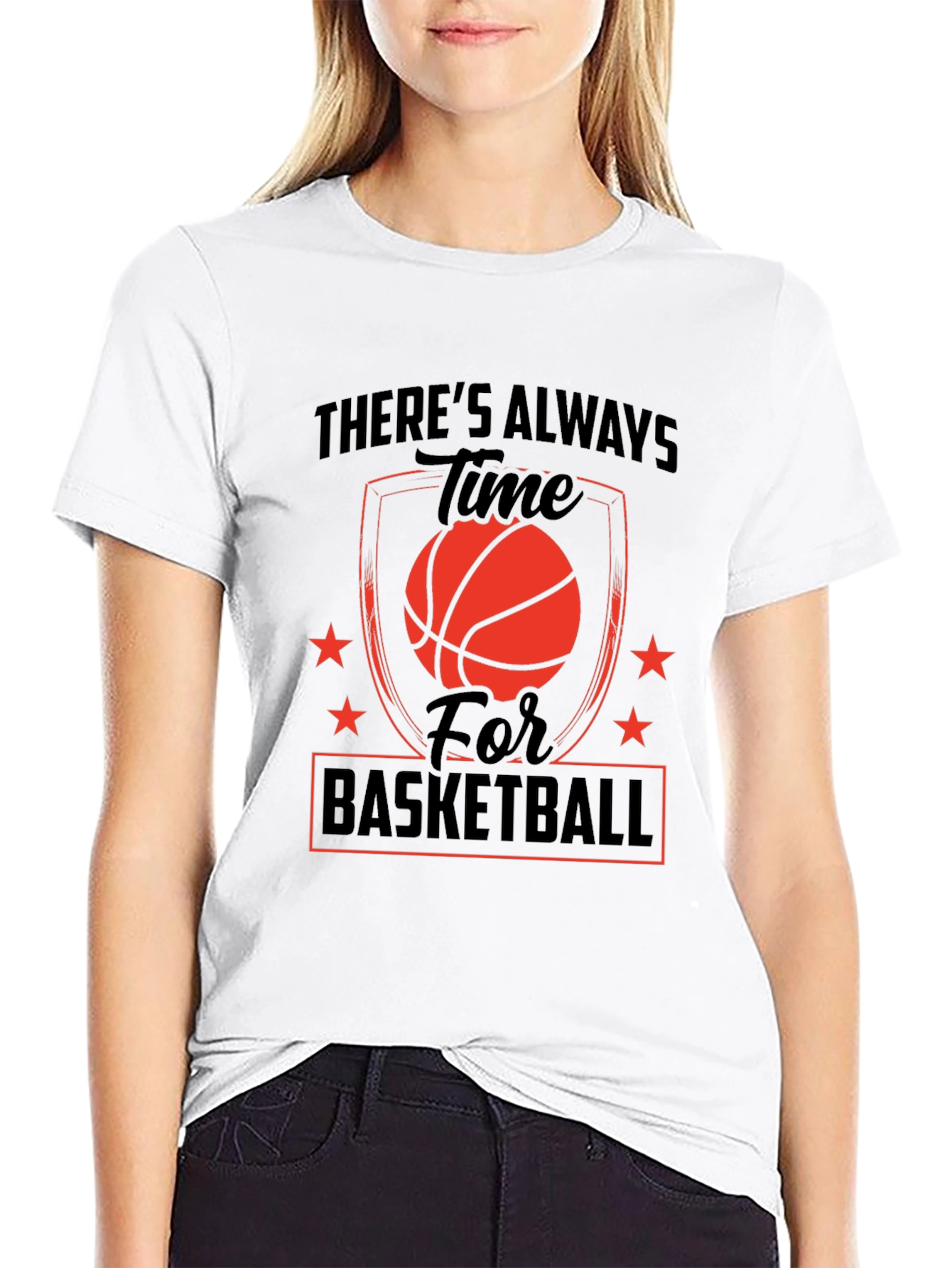 Basketball T-Shirt - Theres Always Time