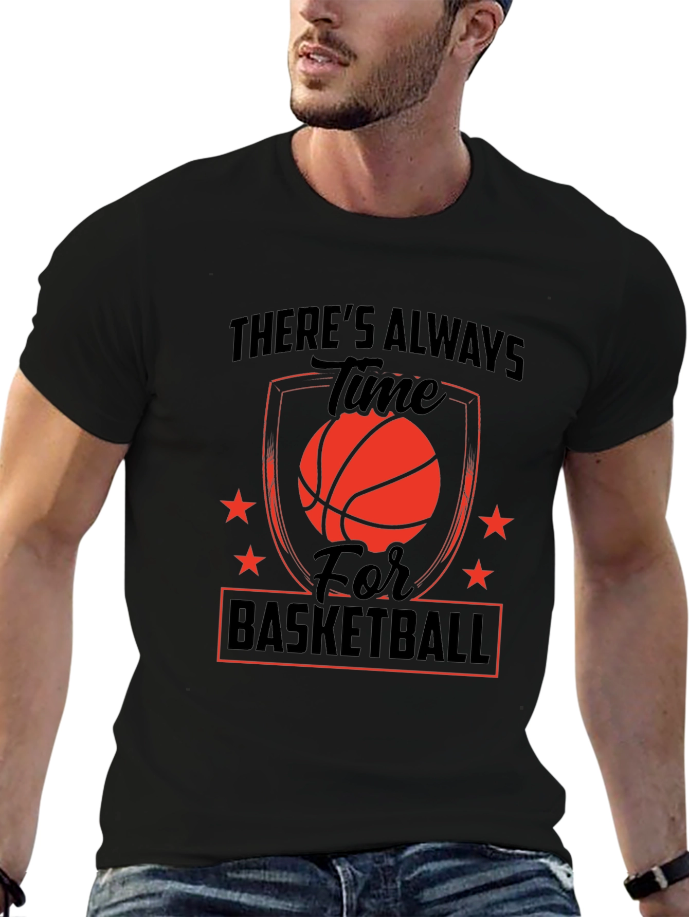 Basketball T-Shirt - Theres Always Time
