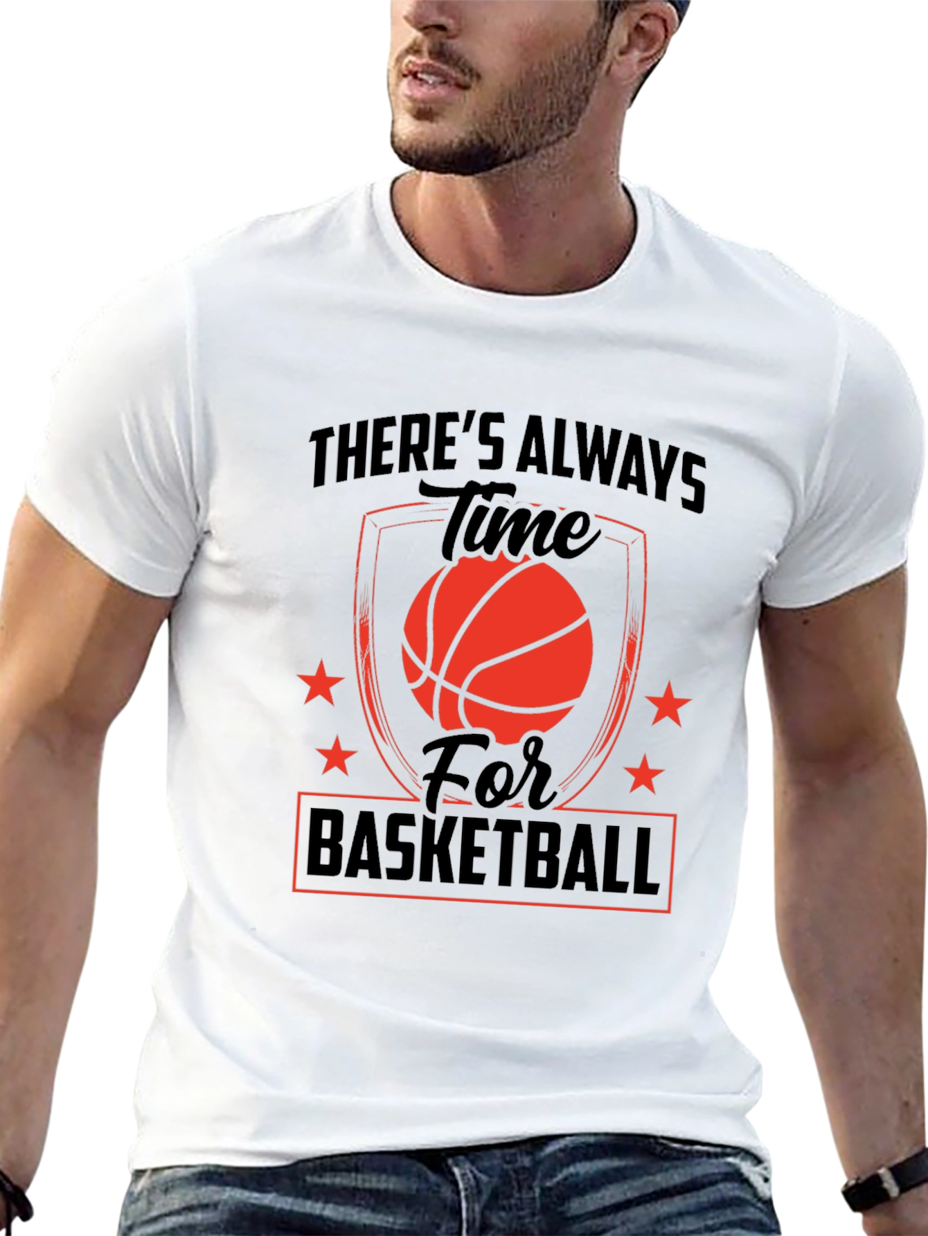 Basketball T-Shirt - Theres Always Time