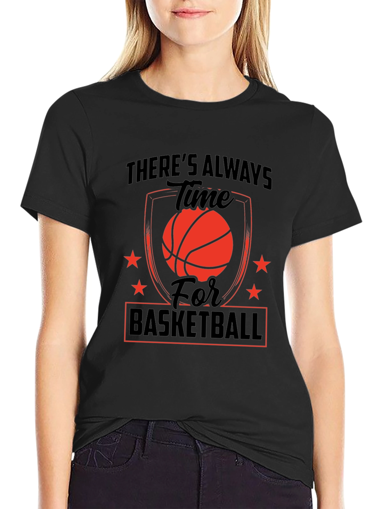 Basketball T-Shirt - Theres Always Time
