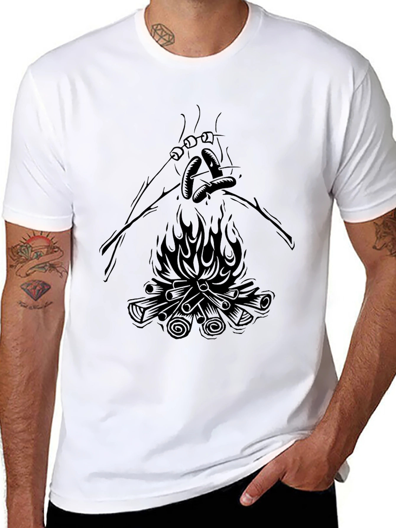 Campfire Cookout T-Shirt