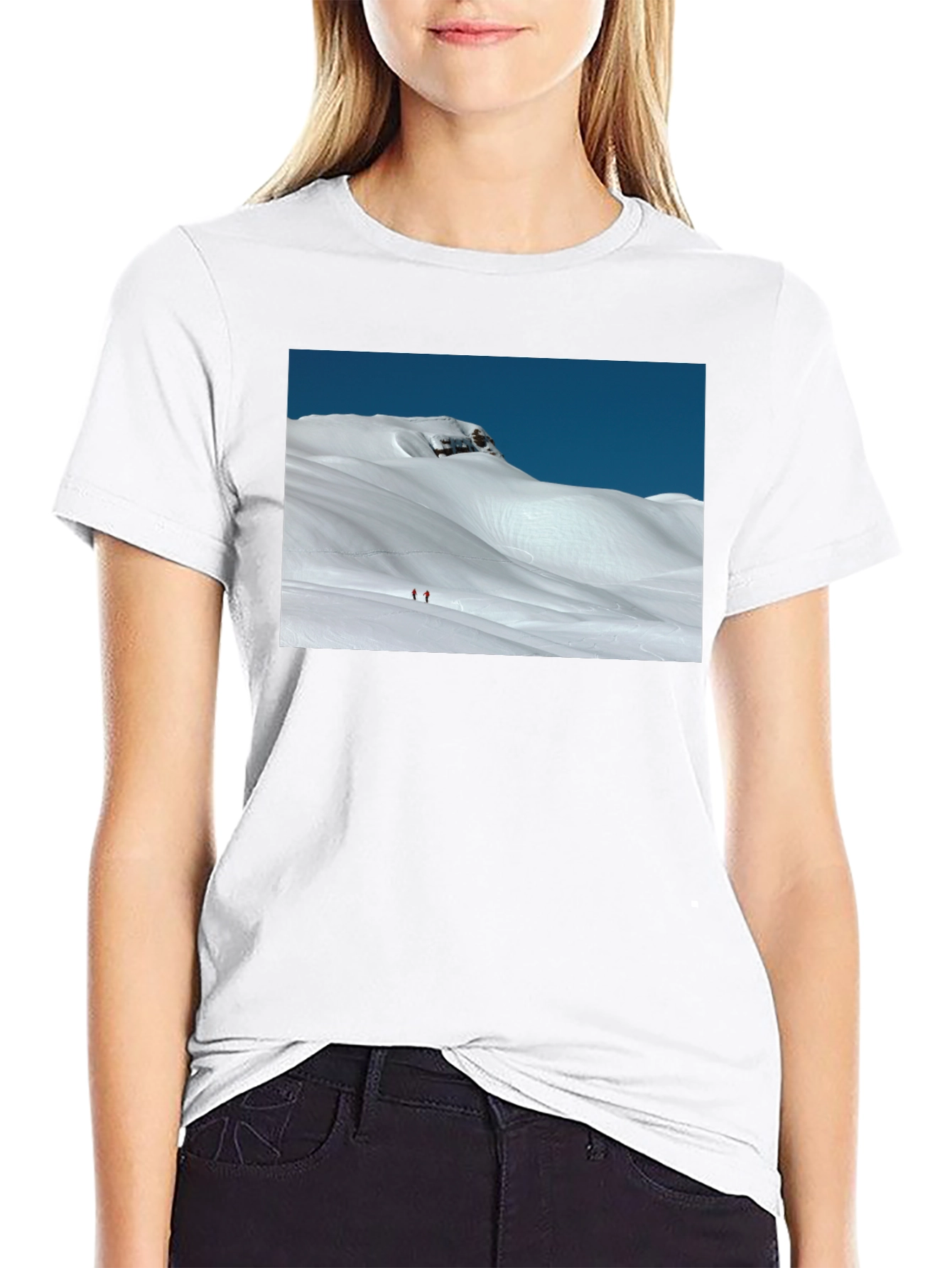 Snowy Mountain Graphic T-Shirt
