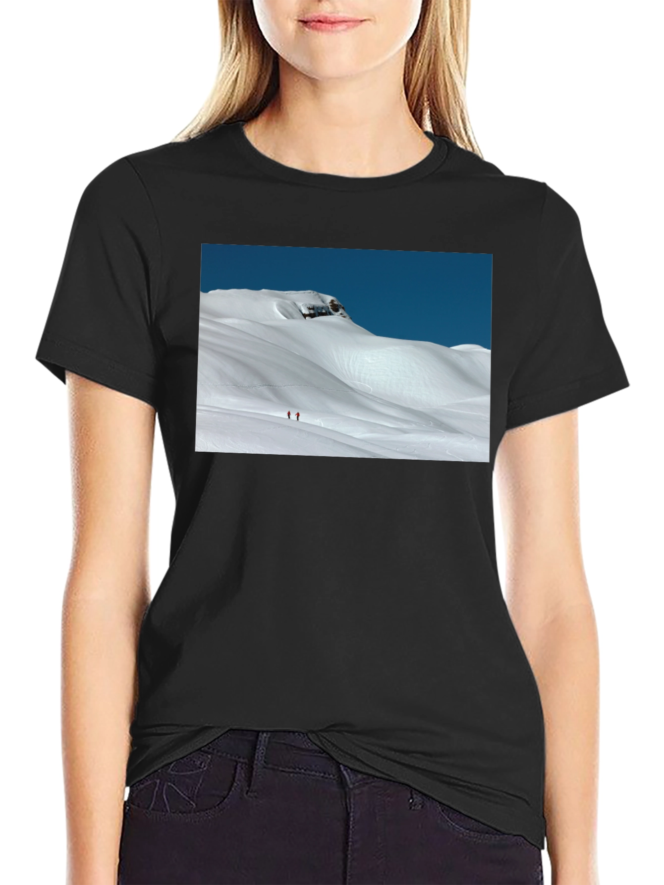 Snowy Mountain Graphic T-Shirt