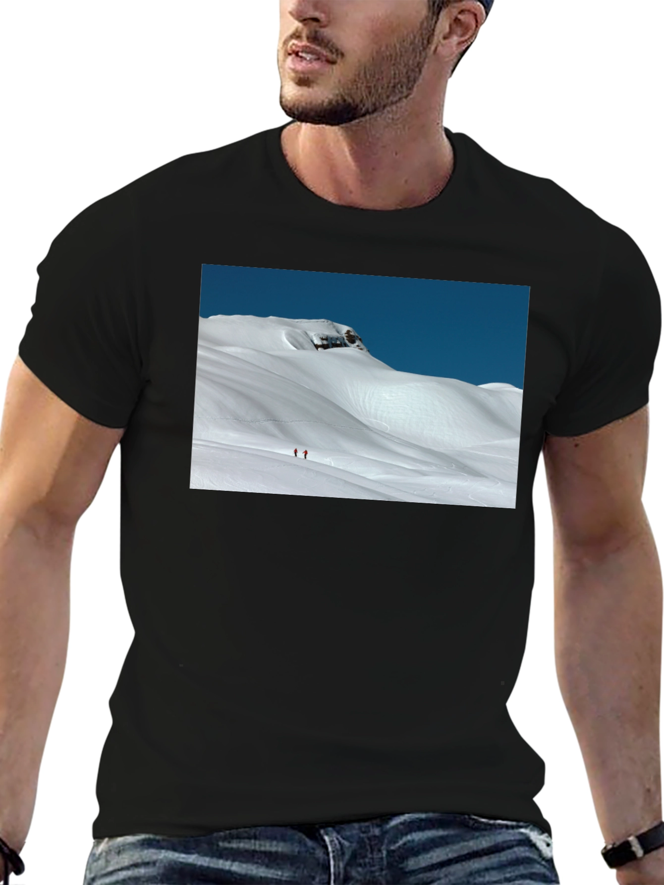 Snowy Mountain Graphic T-Shirt