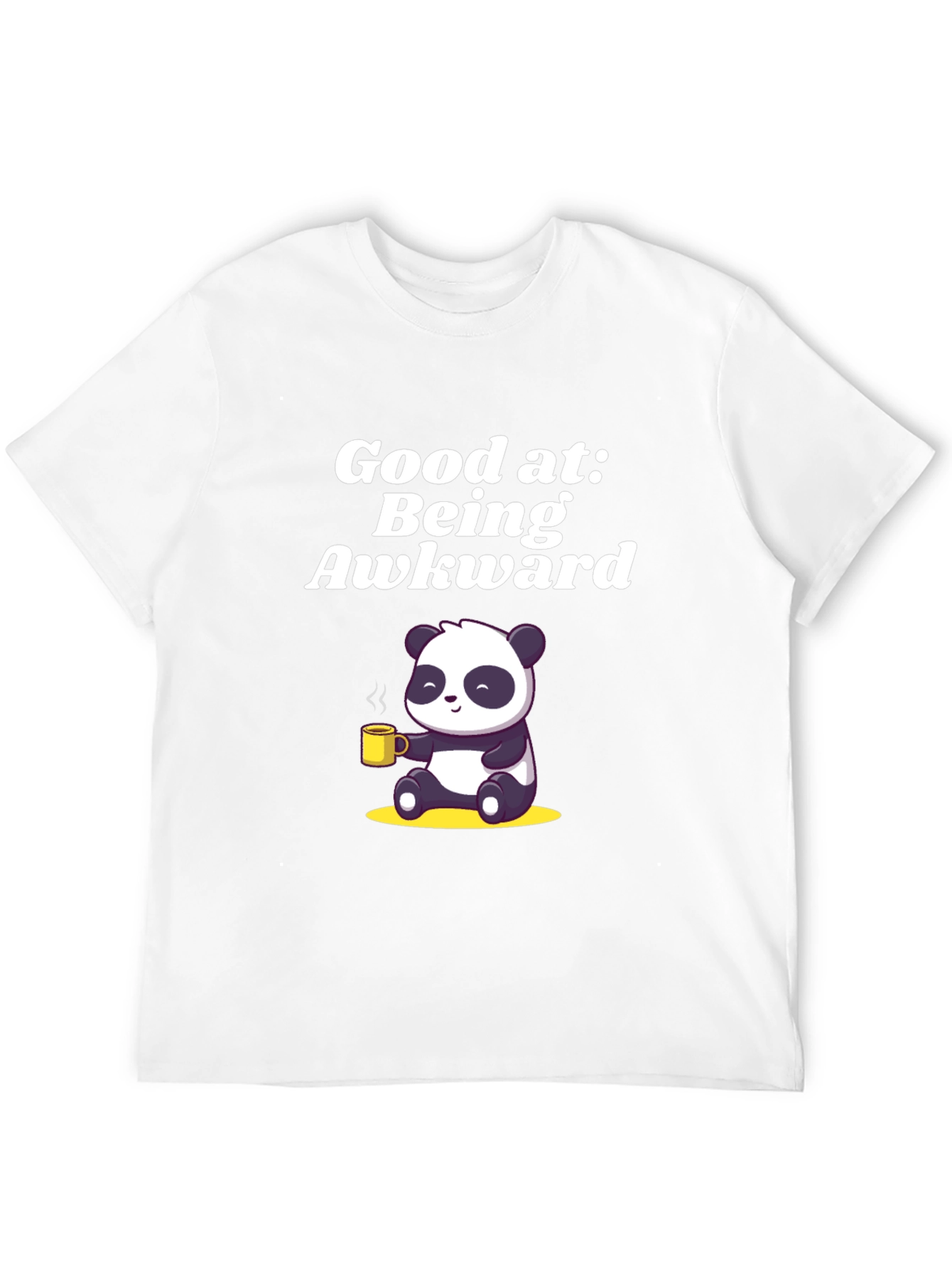 Awkward Panda Graphic T-Shirt