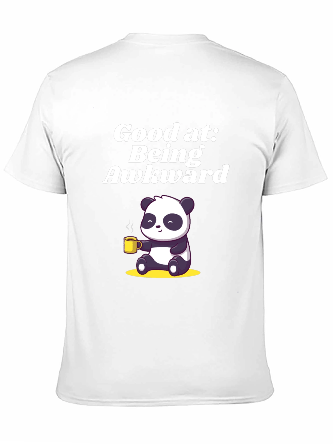 Awkward Panda Graphic T-Shirt