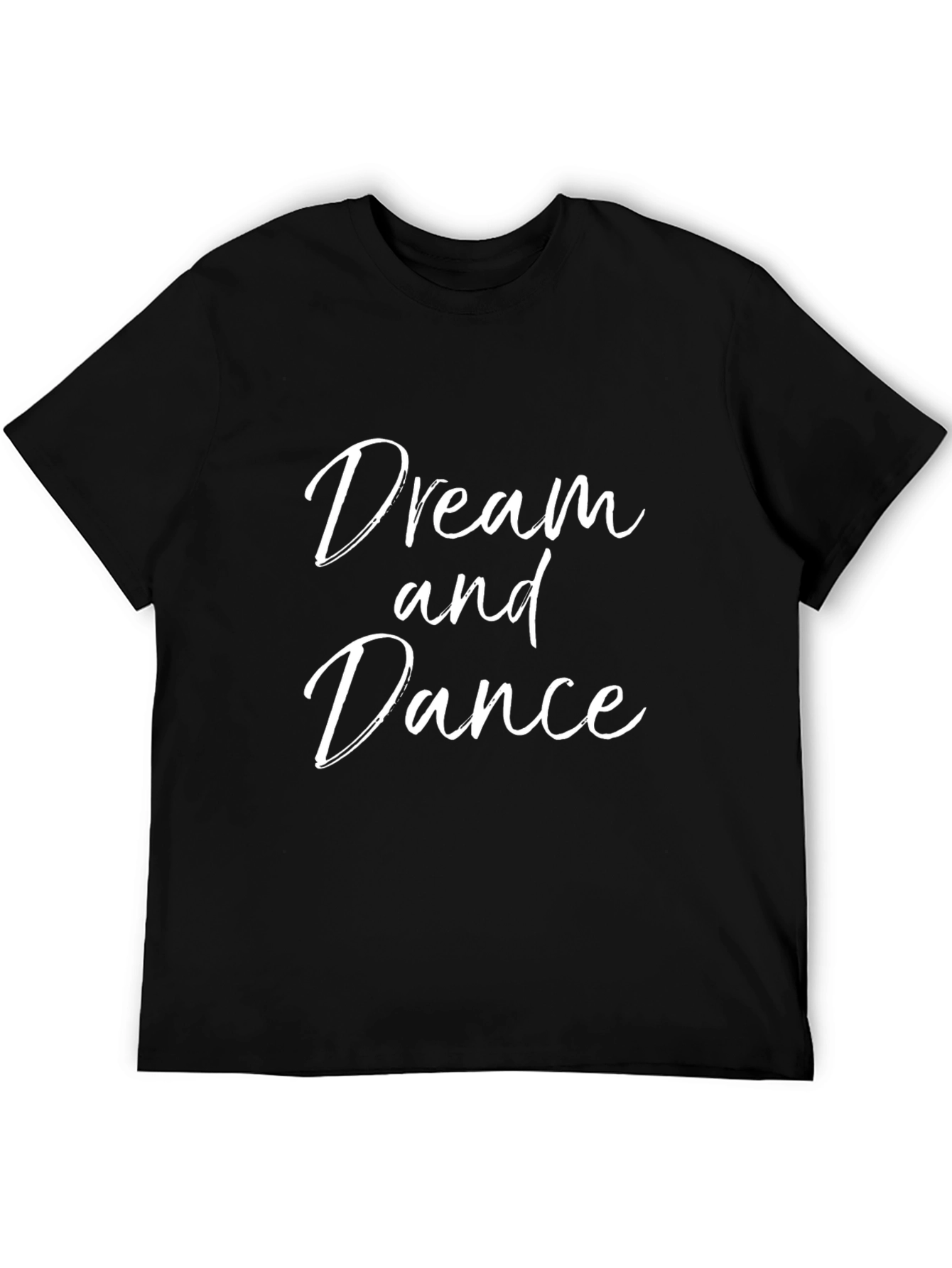 Dream and Dance Black Graphic Tee
