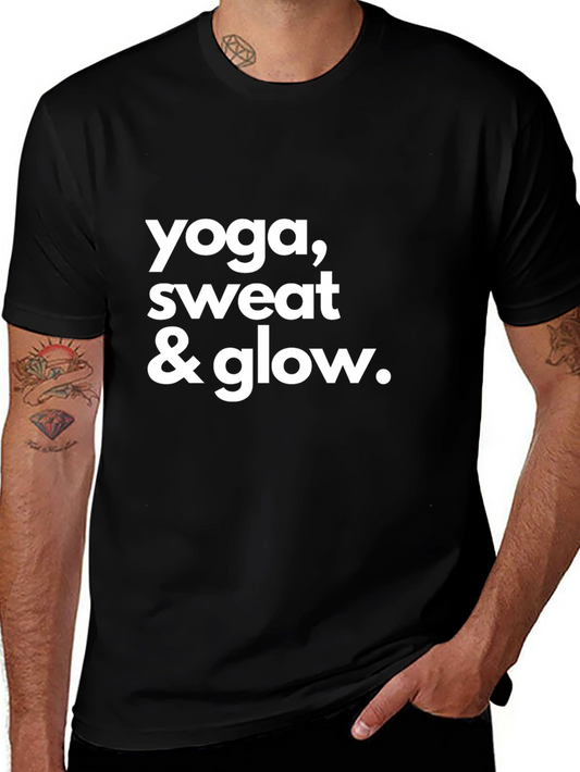 Yoga Sweat & Glow Graphic Tee