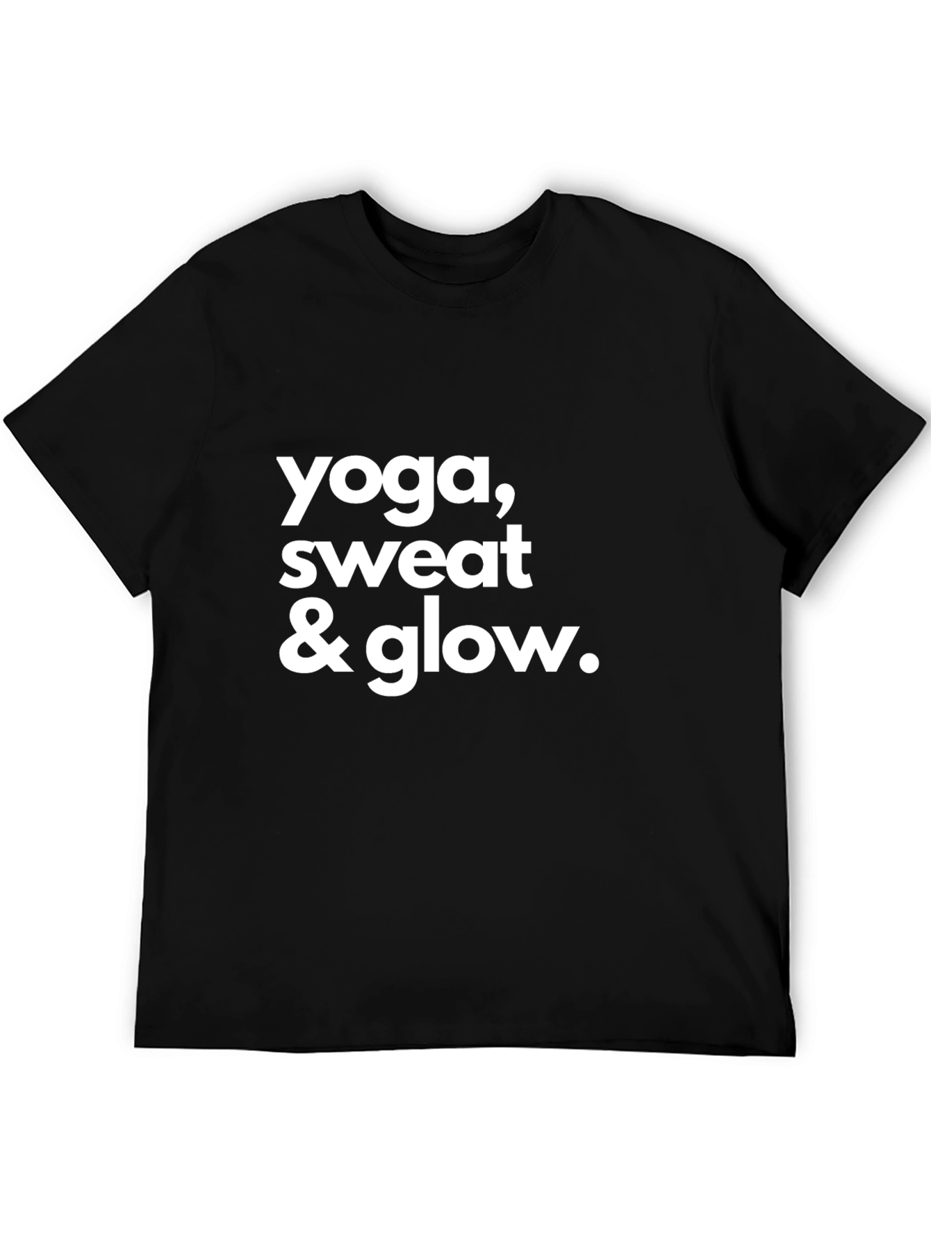 Yoga Sweat & Glow Graphic Tee