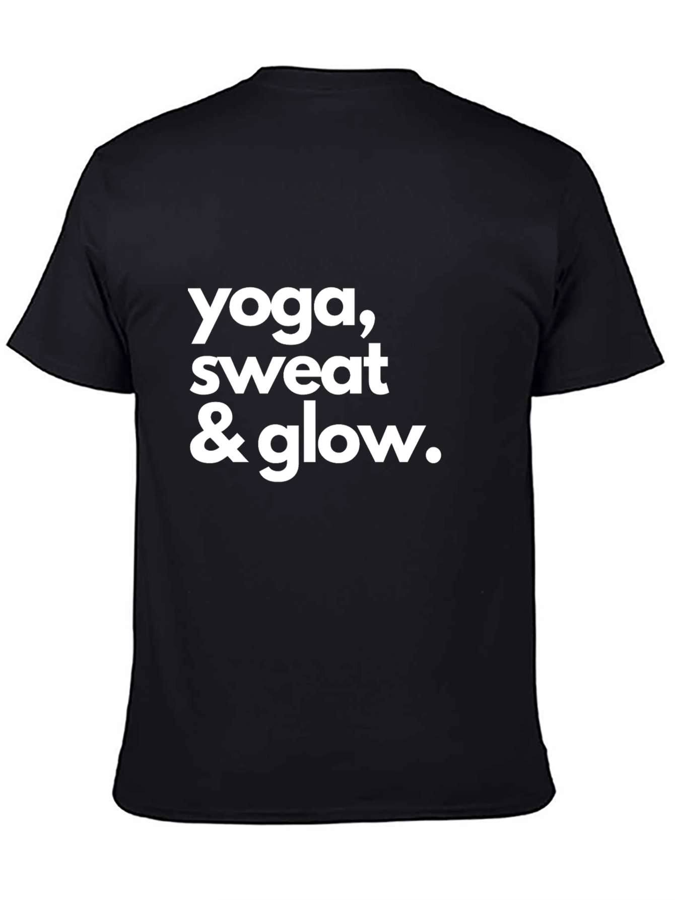 Yoga Sweat & Glow Graphic Tee