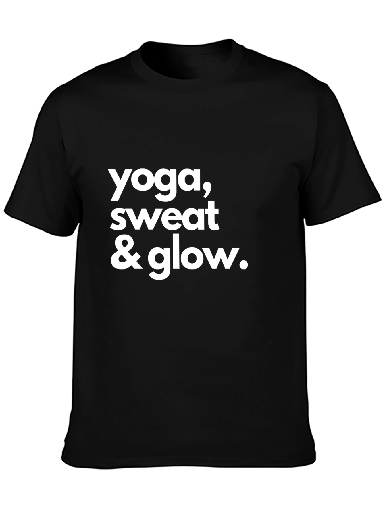 Yoga Sweat & Glow Graphic Tee