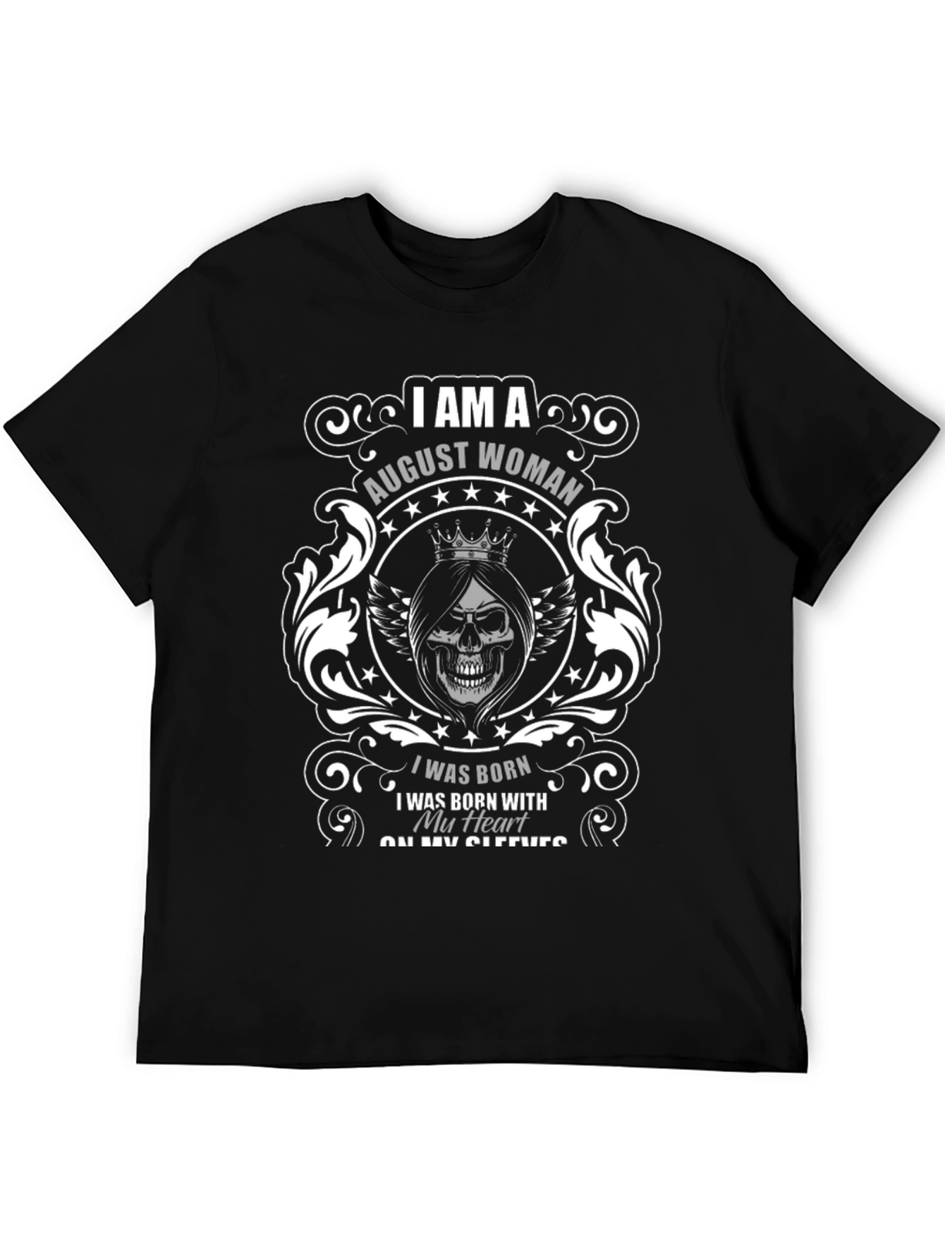 August Woman Graphic T-Shirt - Birthday Gift Idea
