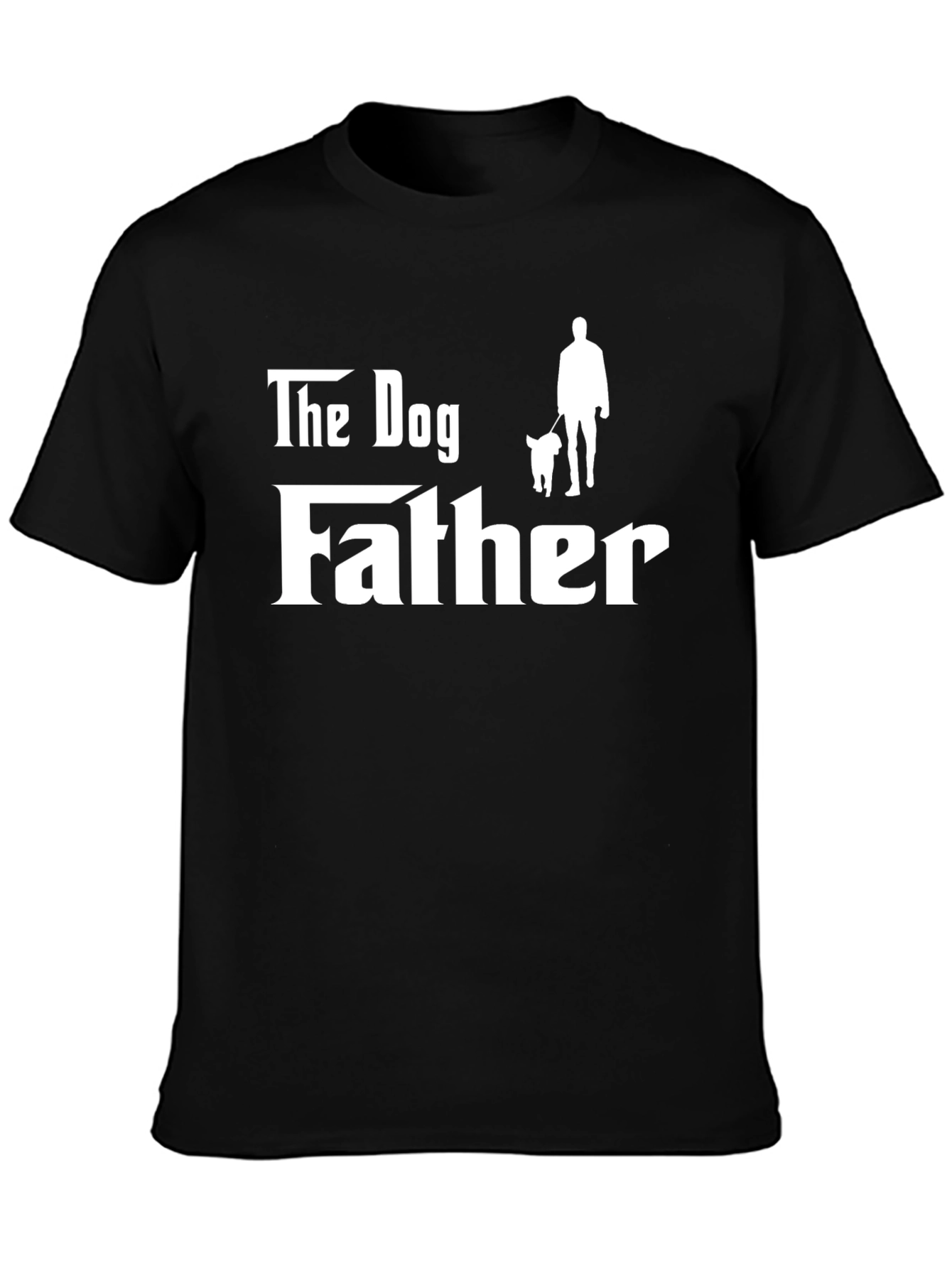 The Dog Father T-Shirt - Black Graphic Tee
