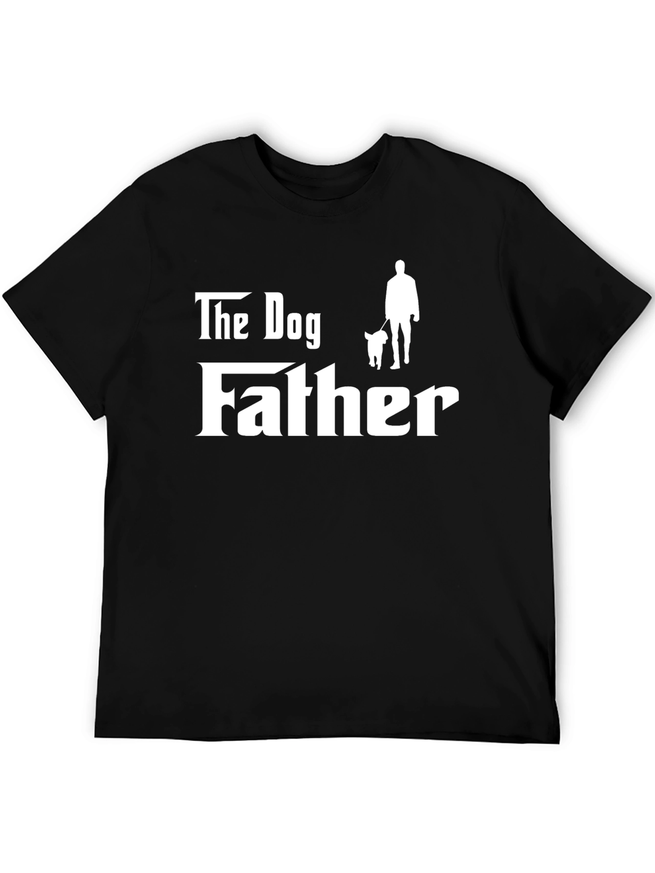 The Dog Father T-Shirt - Black Graphic Tee
