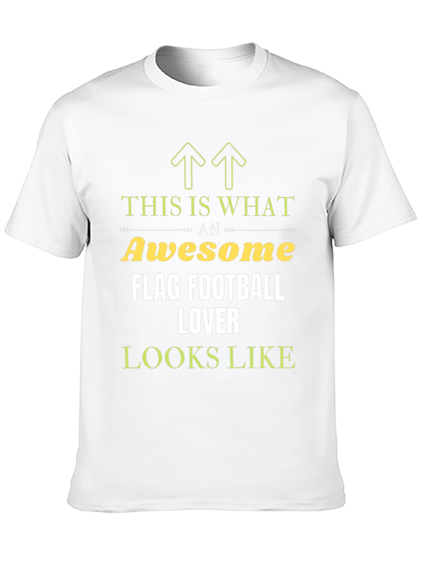 Awesome Flag Football Lover T-Shirt