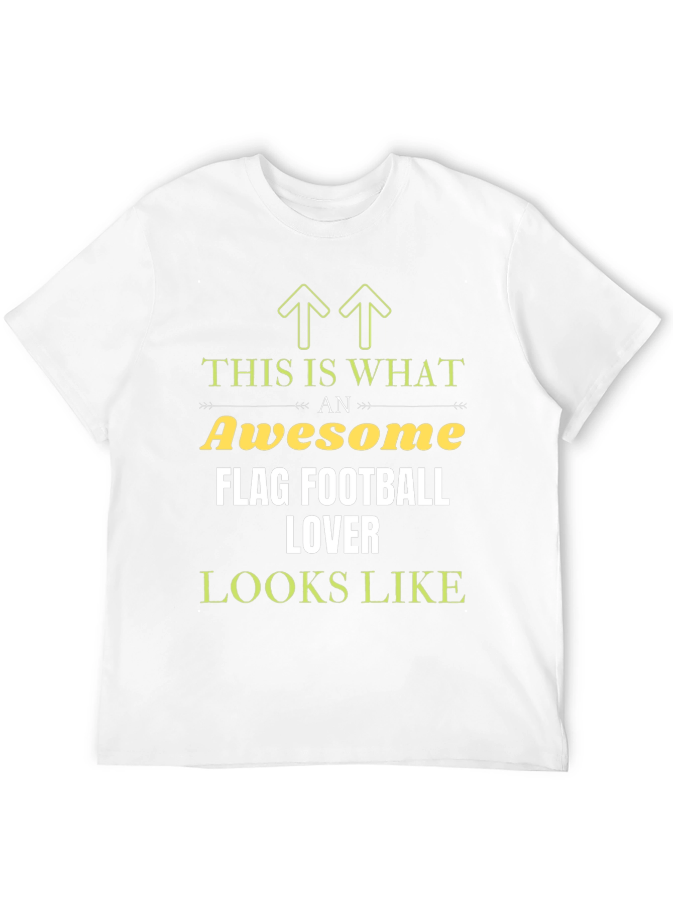 Awesome Flag Football Lover T-Shirt