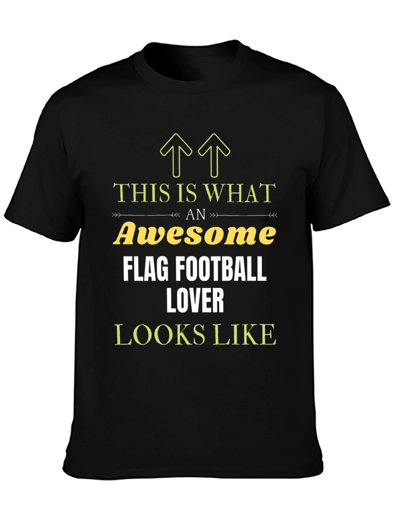Awesome Flag Football Lover T-Shirt
