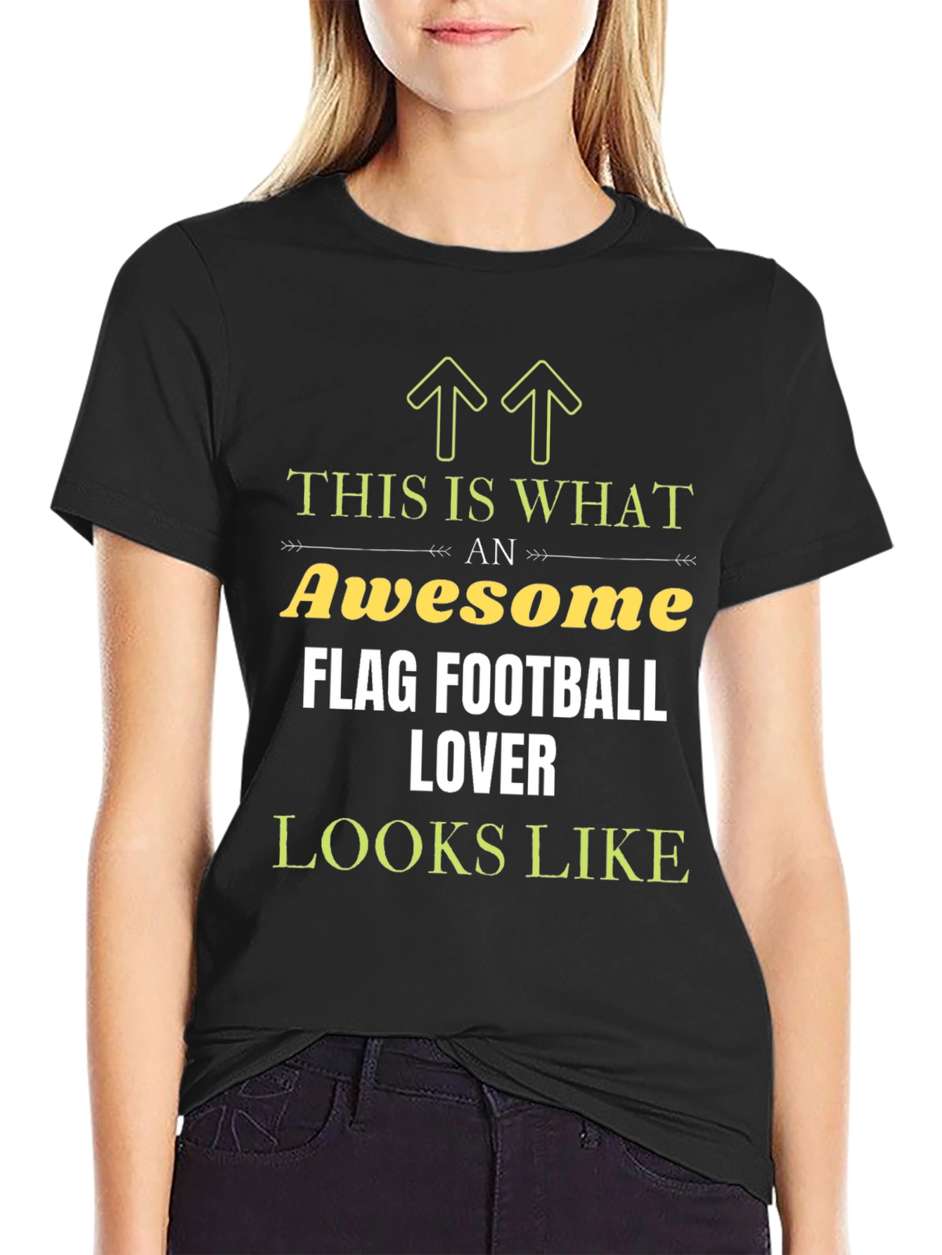 Awesome Flag Football Lover T-Shirt