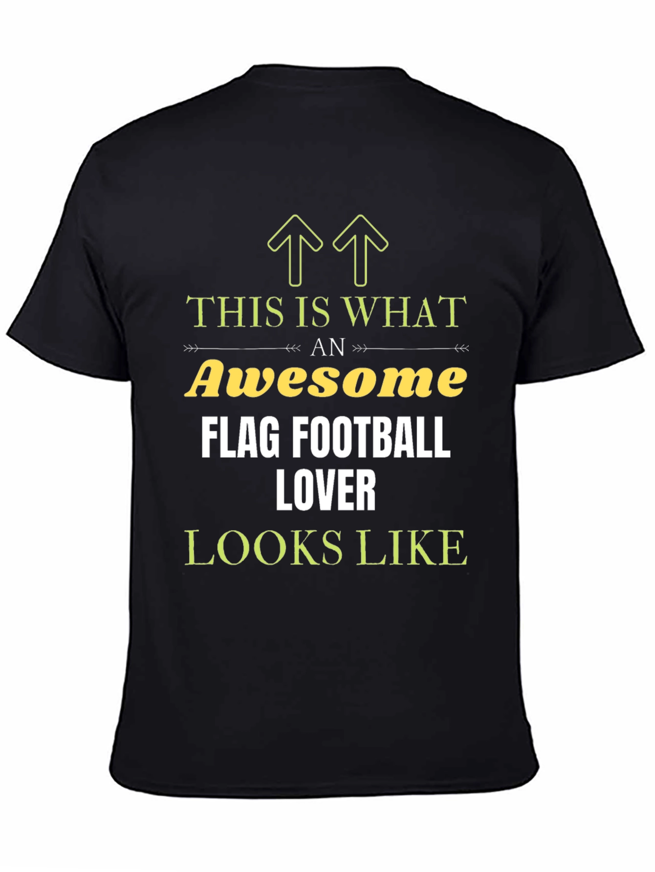 Awesome Flag Football Lover T-Shirt