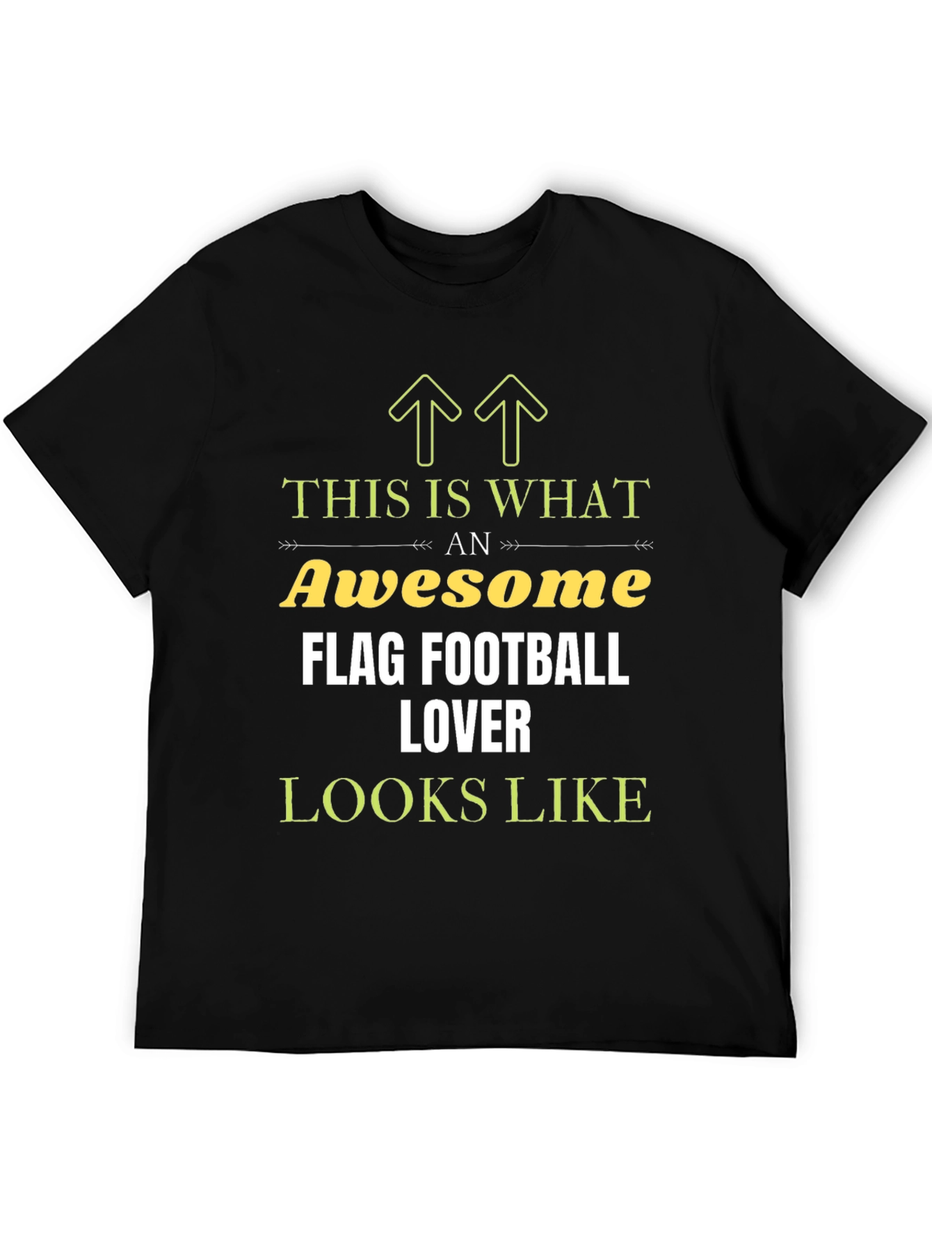 Awesome Flag Football Lover T-Shirt