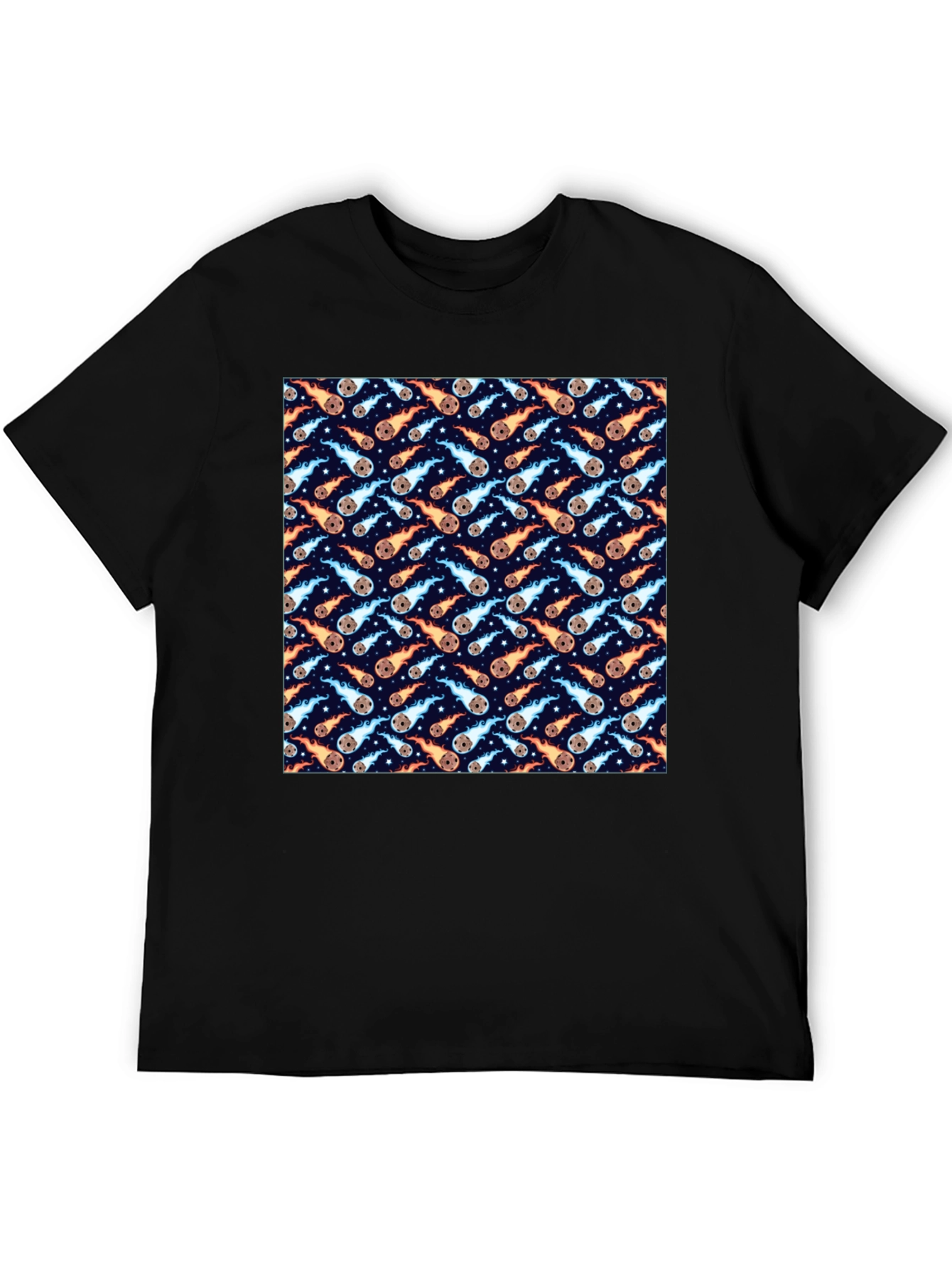 Meteor Shower Print T-Shirt