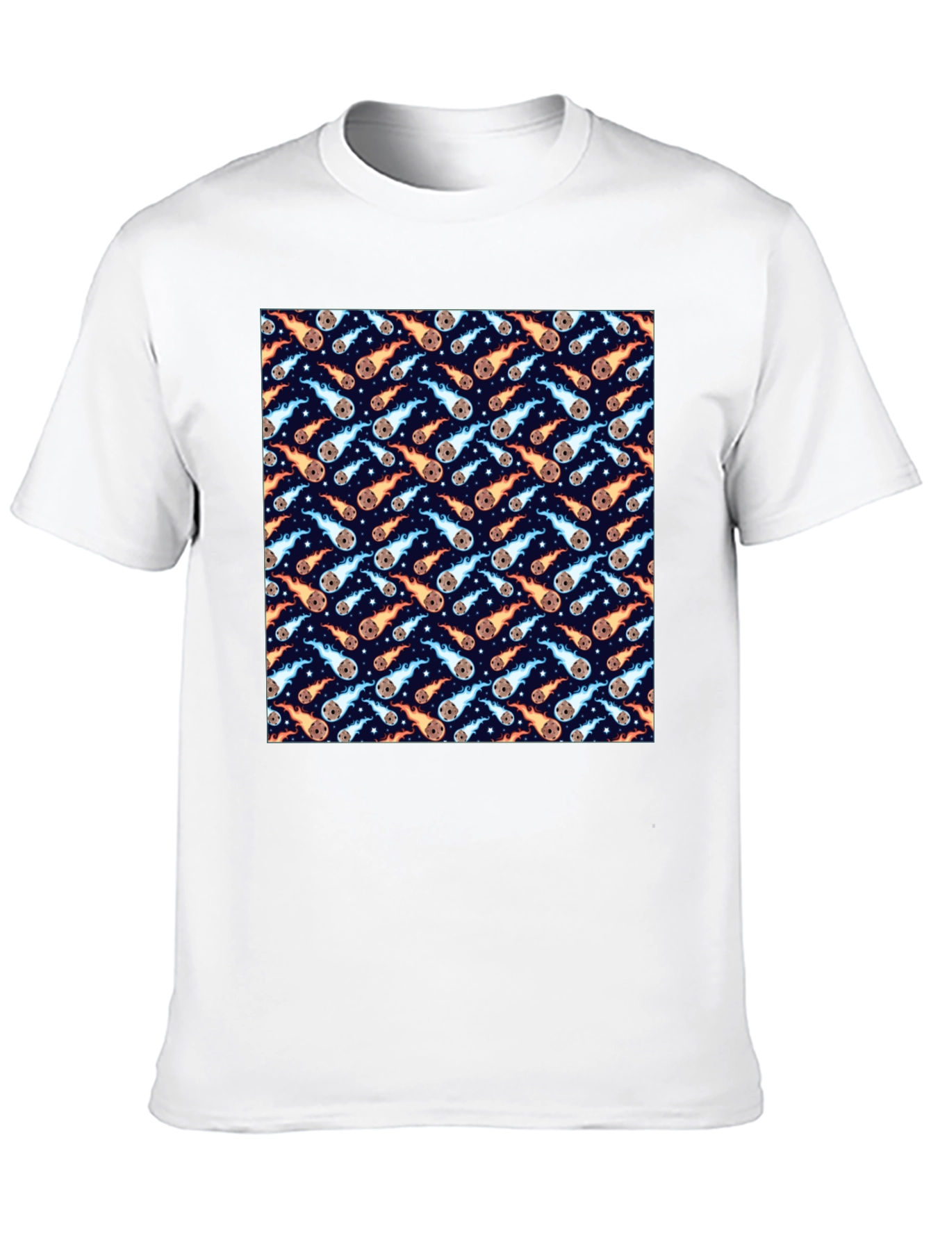 Meteor Shower Print T-Shirt