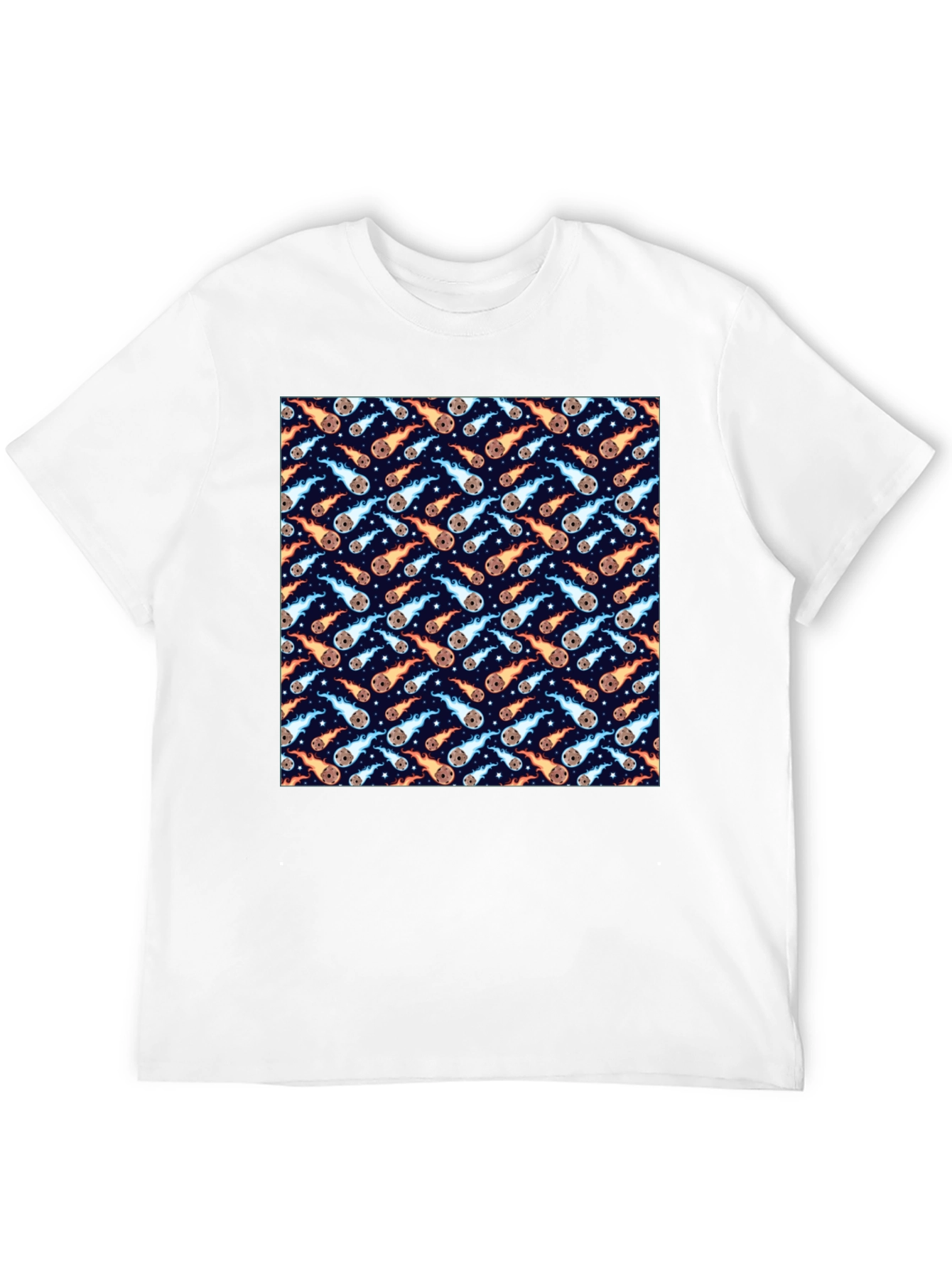 Meteor Shower Print T-Shirt