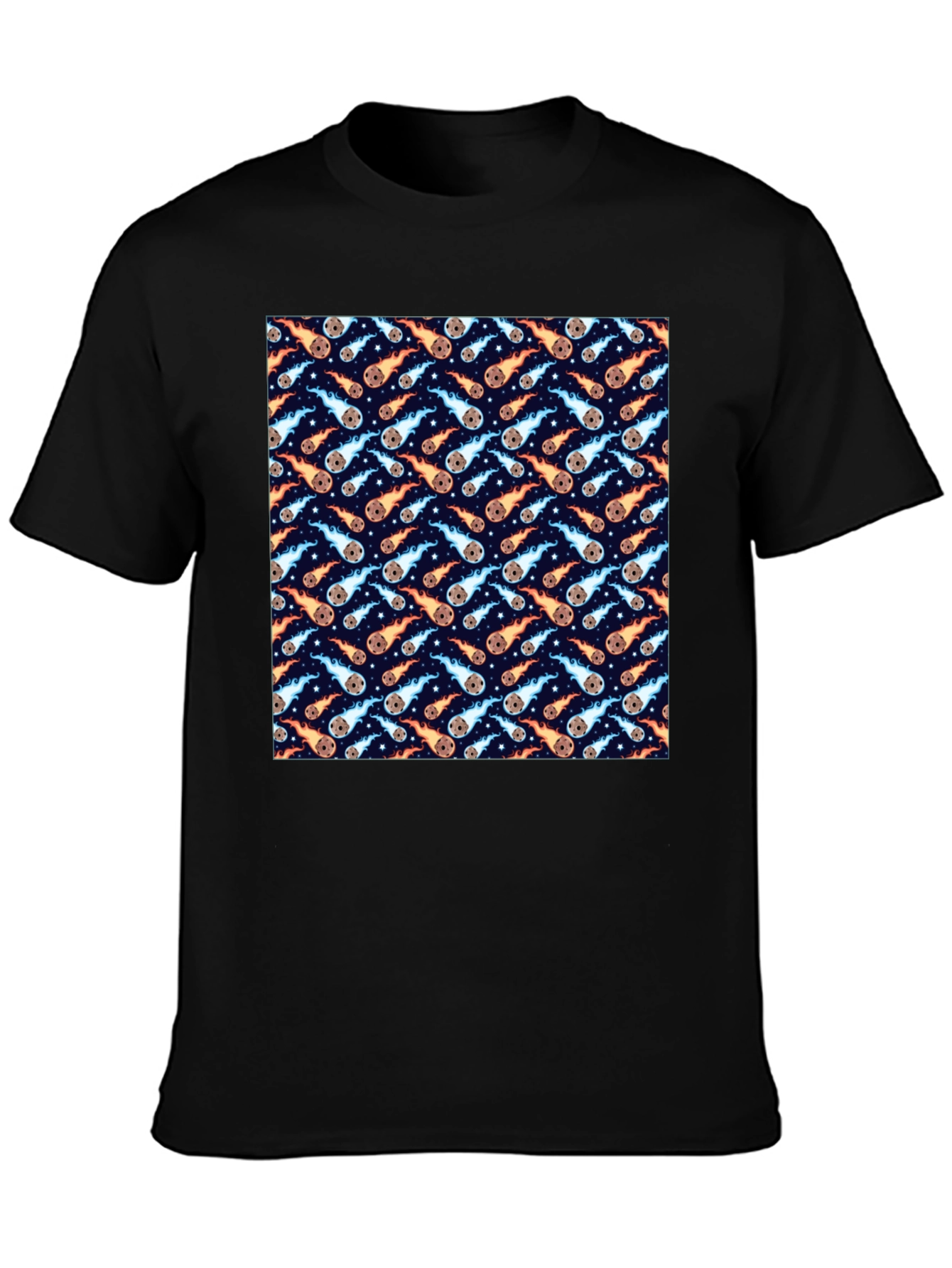 Meteor Shower Print T-Shirt