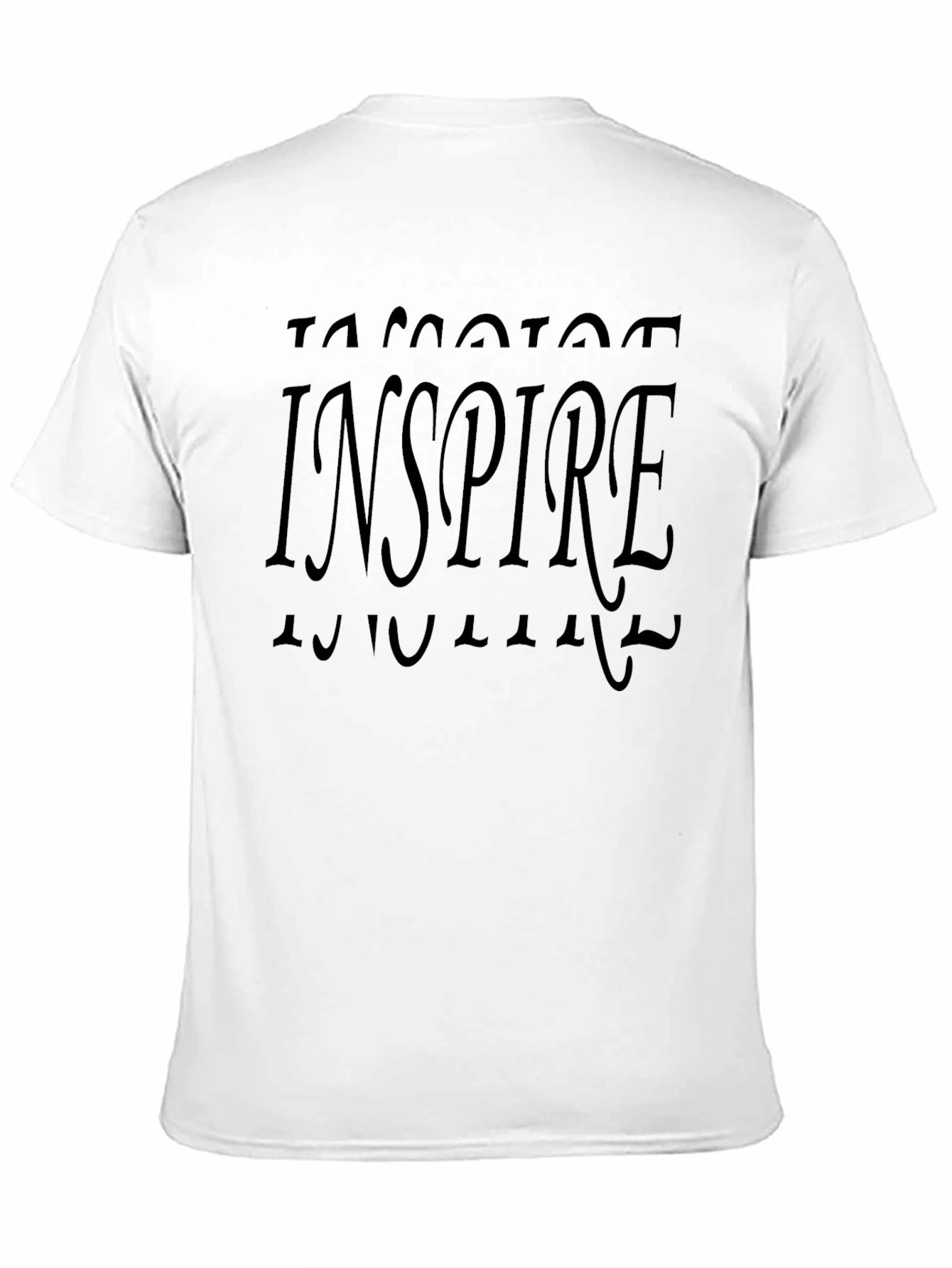 Inspire Graphic Print Crew Neck T-Shirt