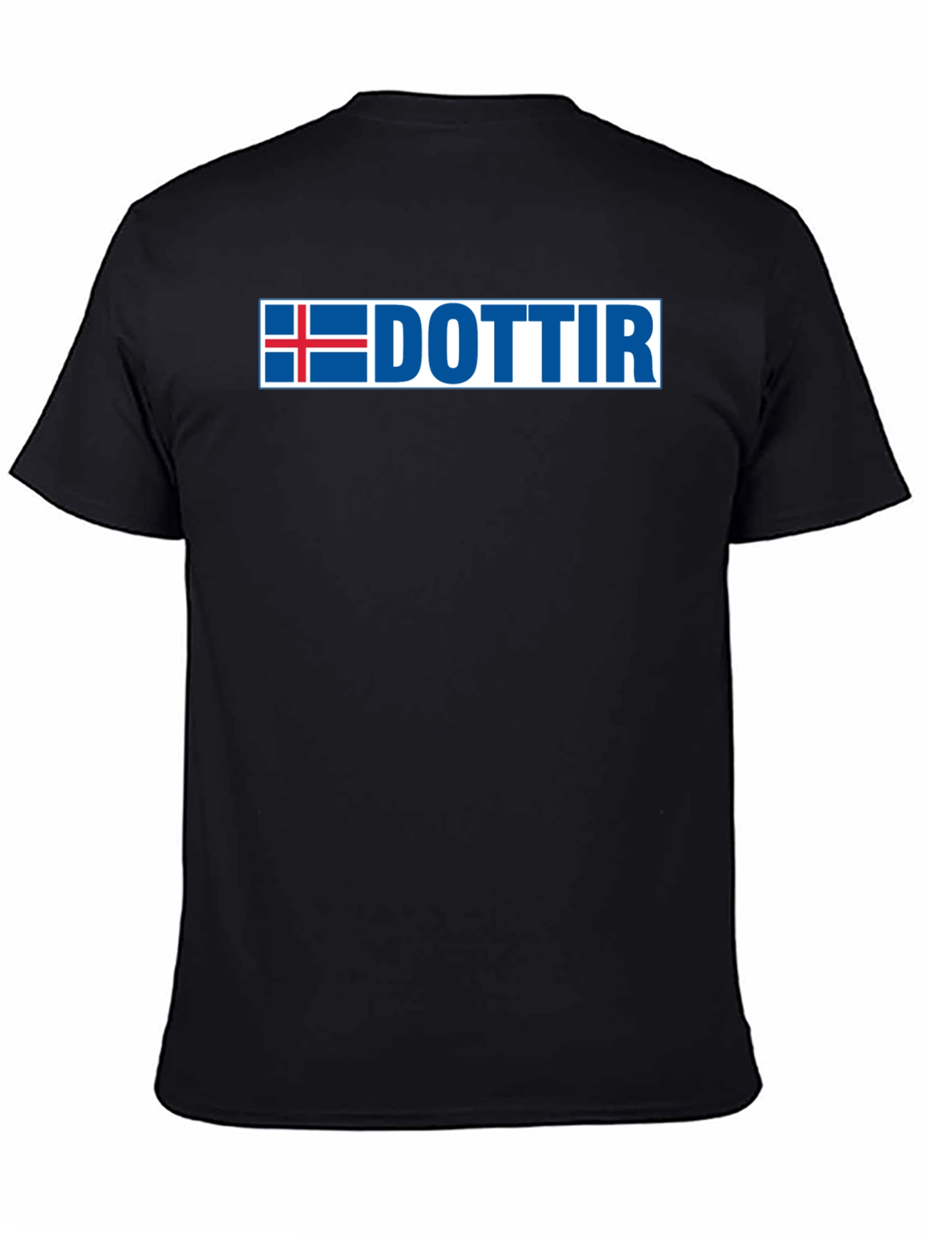 Icelandic Dottir T-Shirt - Iceland Flag Design