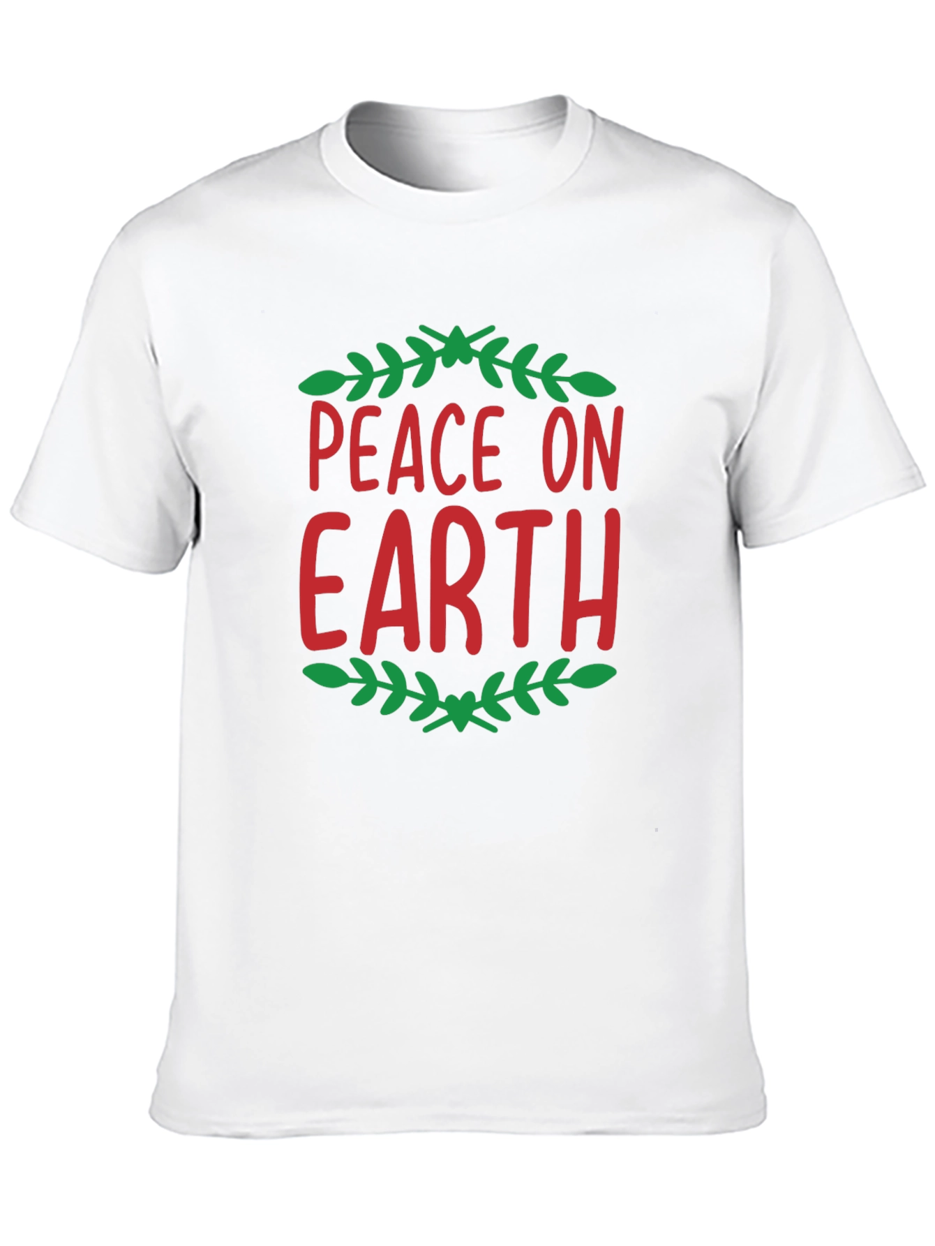 Peace On Earth Holiday Graphic Tee