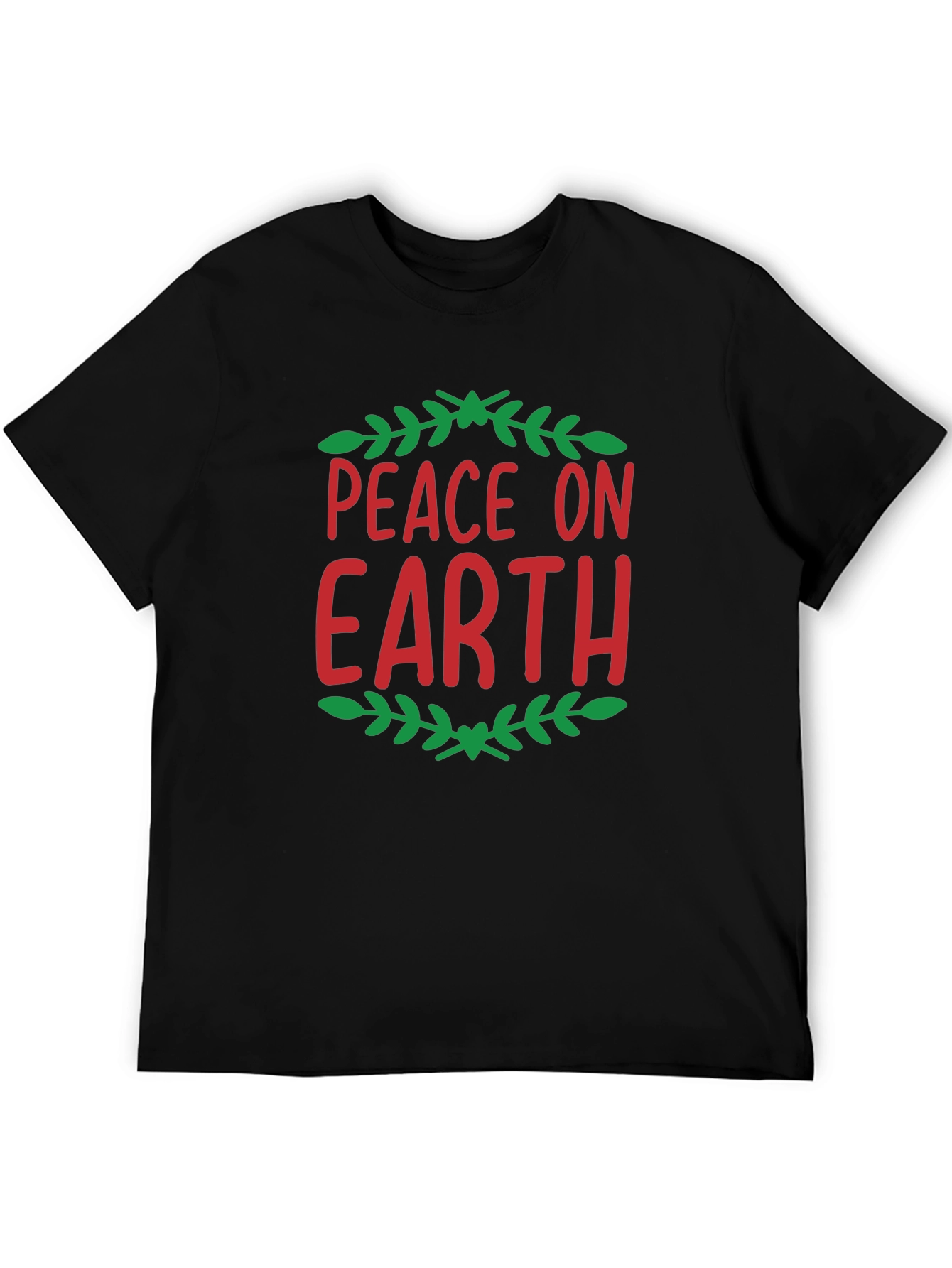 Peace On Earth Holiday Graphic Tee