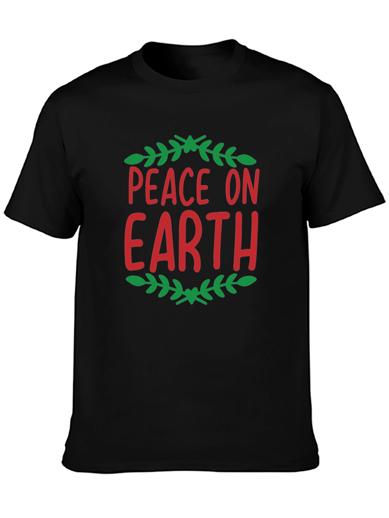 Peace On Earth Holiday Graphic Tee