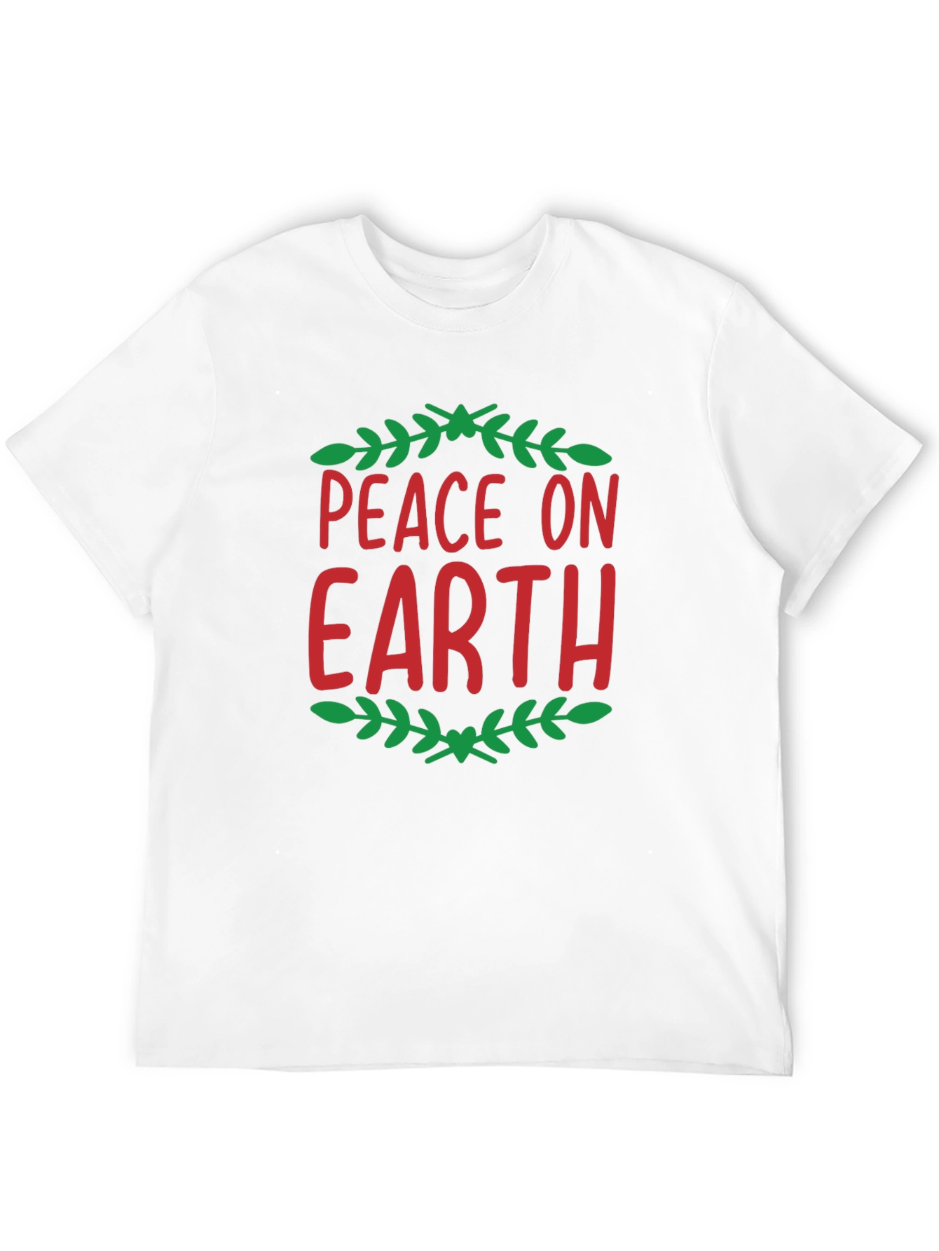 Peace On Earth Holiday Graphic Tee