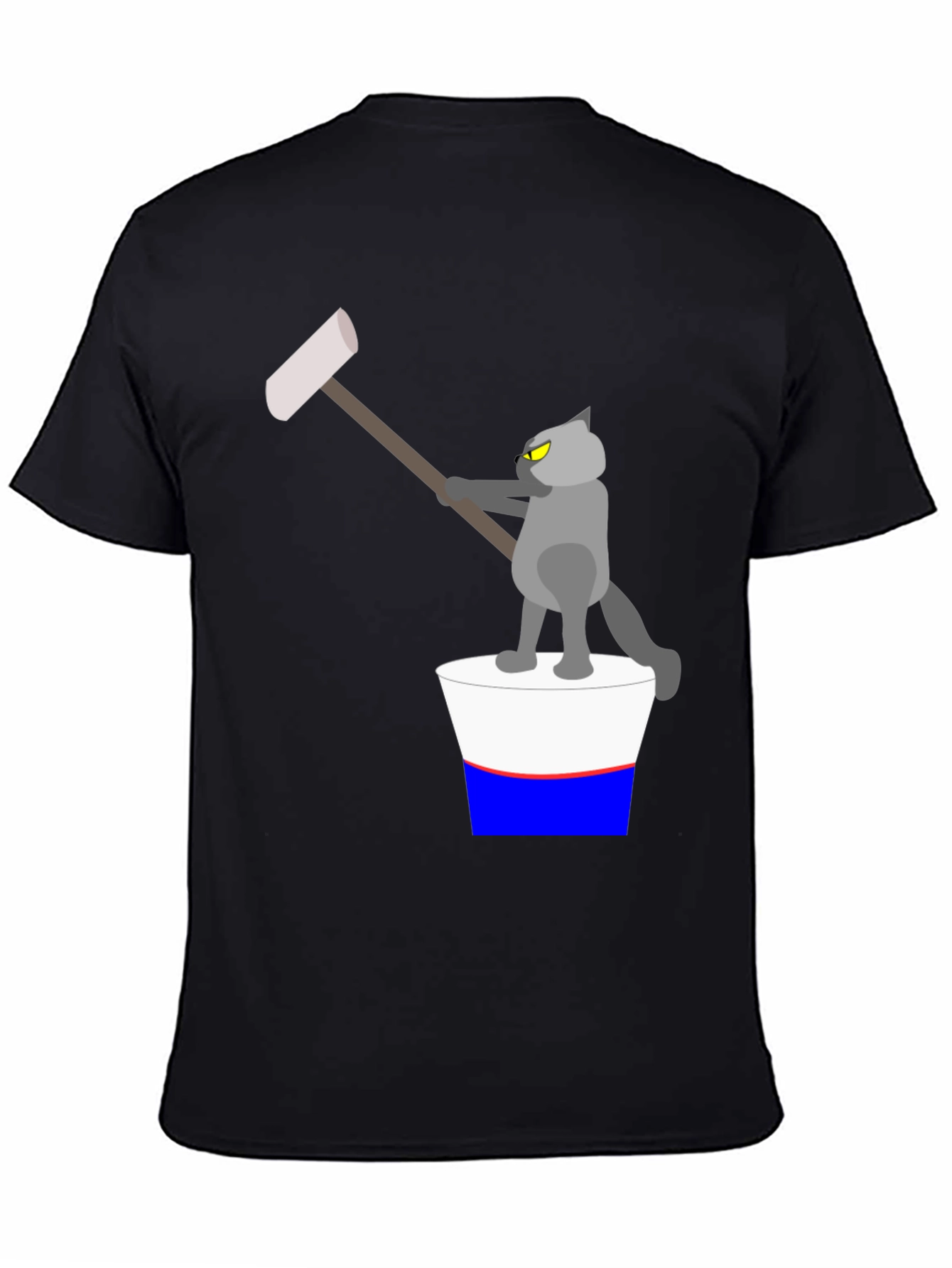 Cartoon Cat T-Shirt