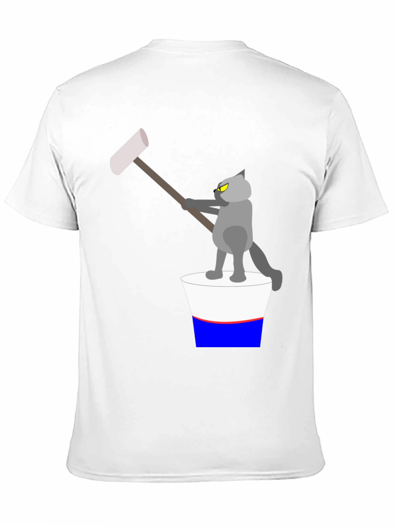 Cartoon Cat T-Shirt