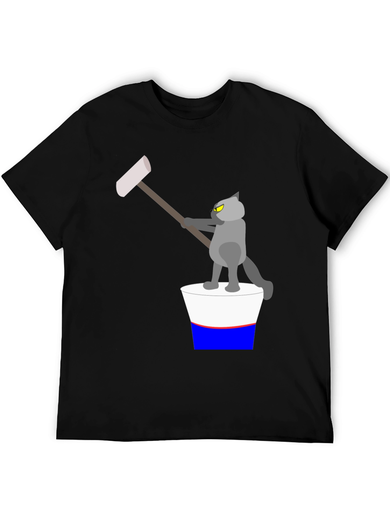 Cartoon Cat T-Shirt
