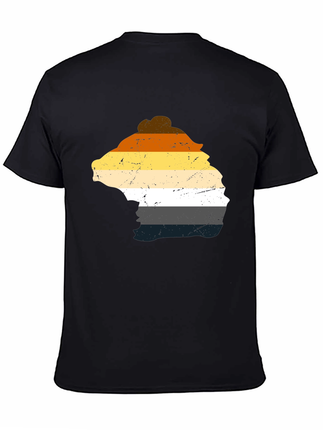 Bear Pride T-Shirt - Distressed LGBTQ+ Design