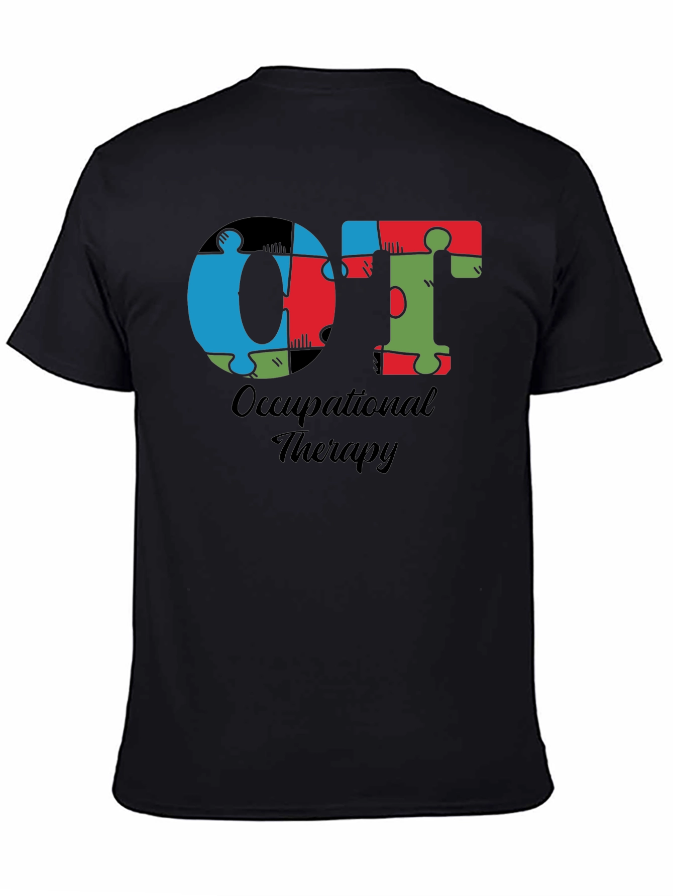 OT Occupational Therapy Puzzle Piece T-Shirt