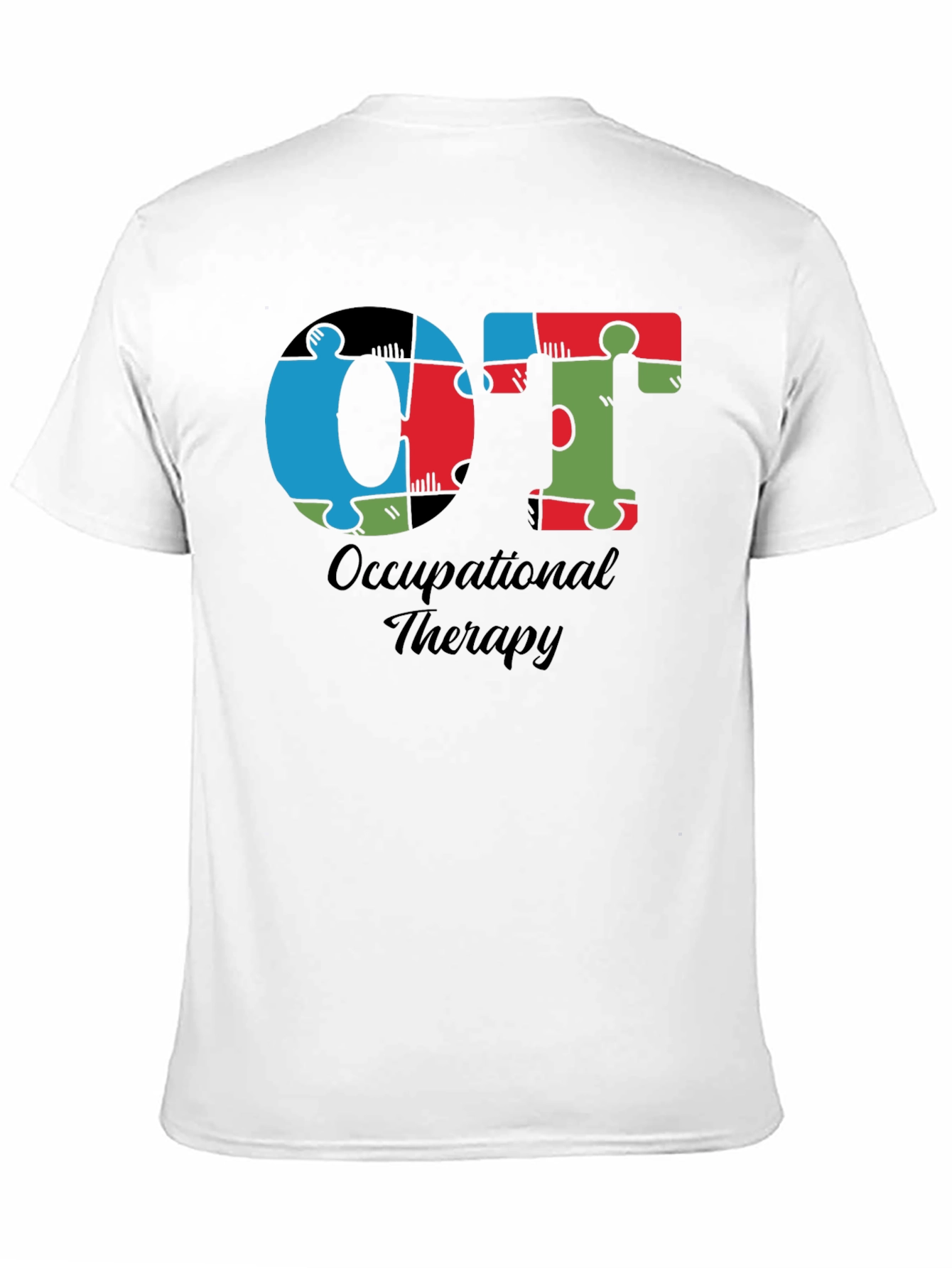 OT Occupational Therapy Puzzle Piece T-Shirt