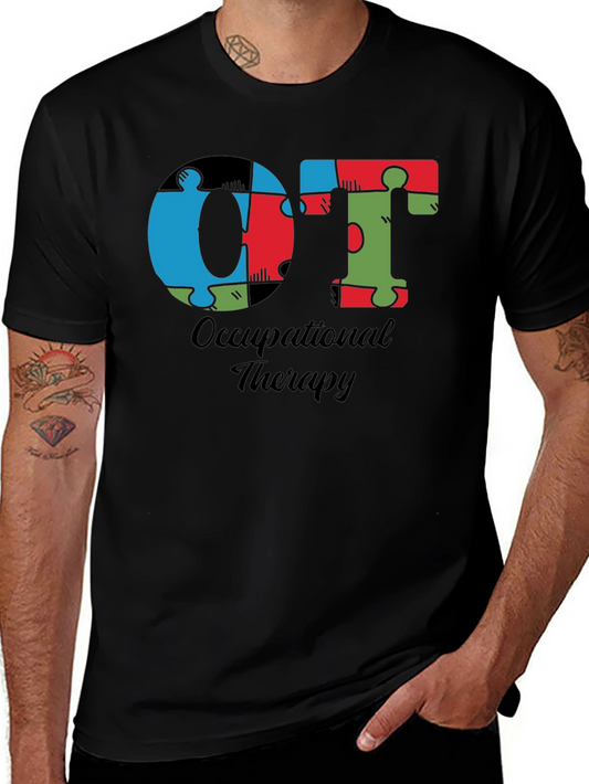OT Occupational Therapy Puzzle Piece T-Shirt