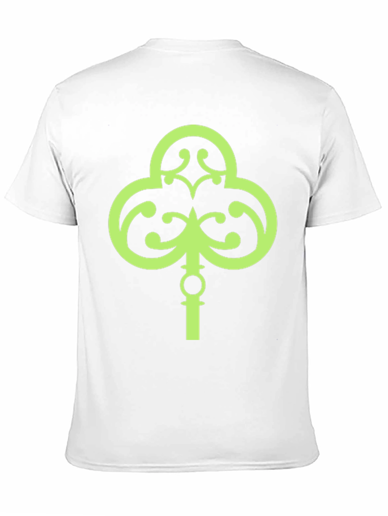 Lucky Green Shamrock Key T-Shirt