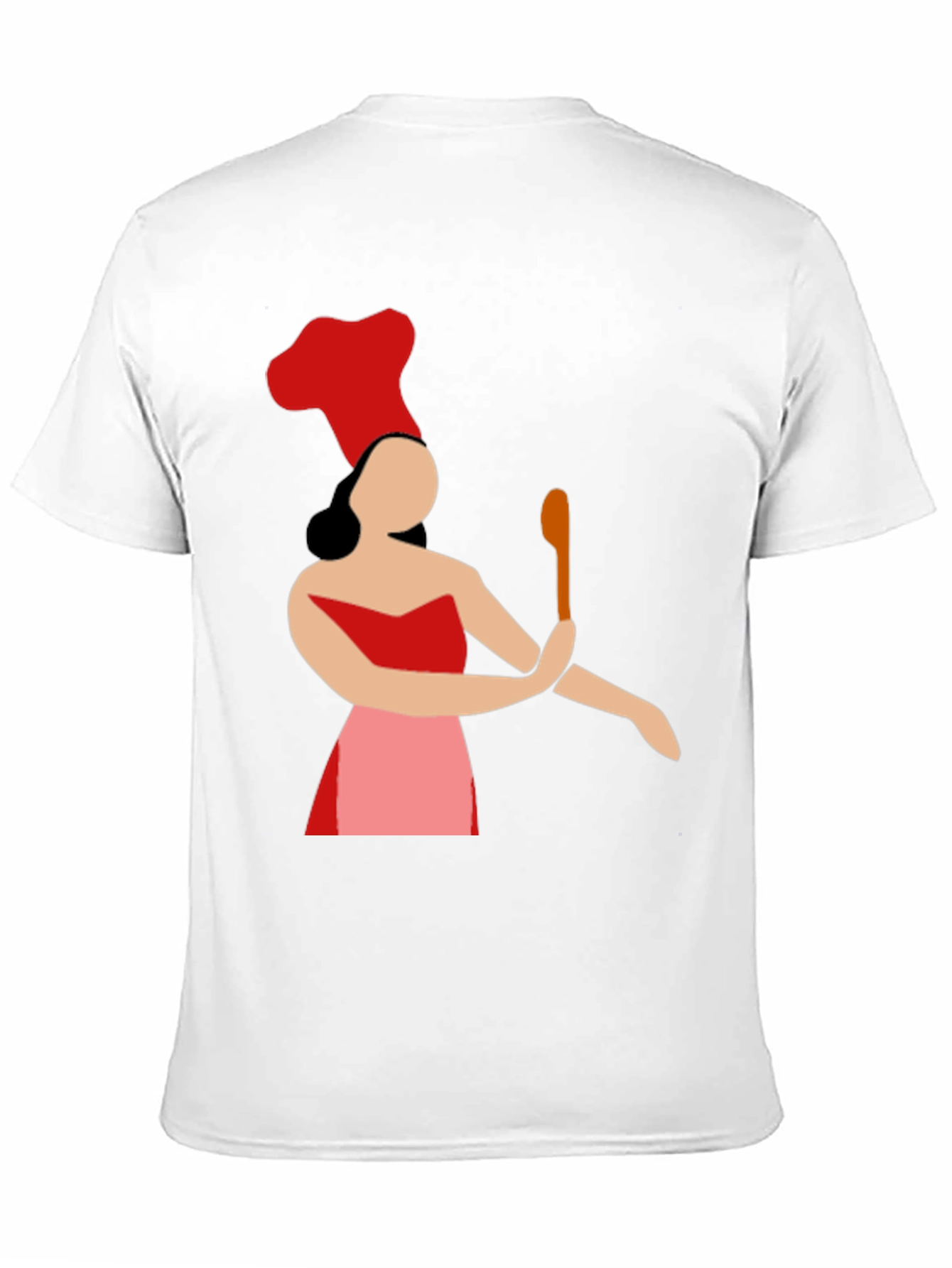 Chef Woman Graphic Tee - Novelty Cook T-Shirt