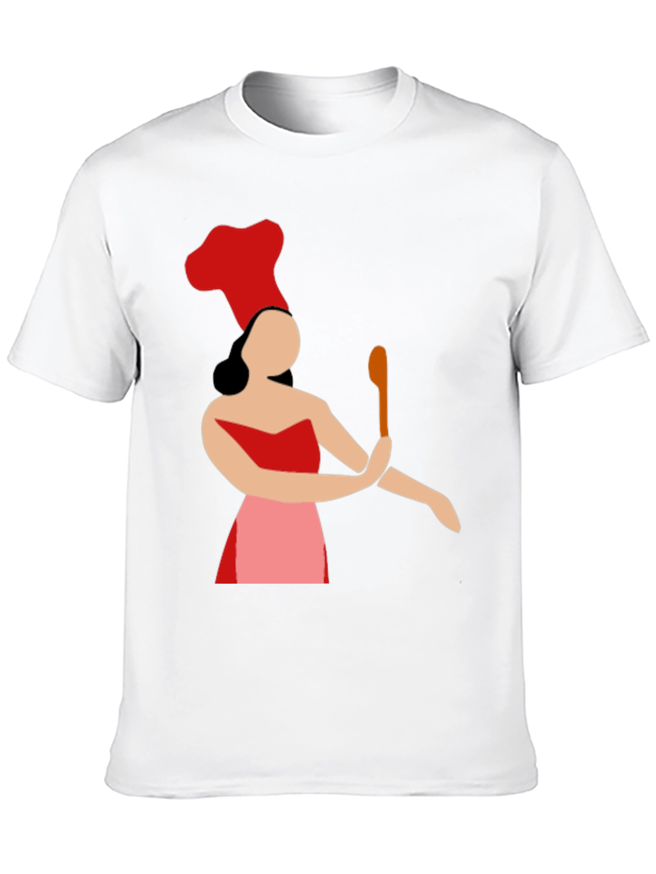Chef Woman Graphic Tee - Novelty Cook T-Shirt