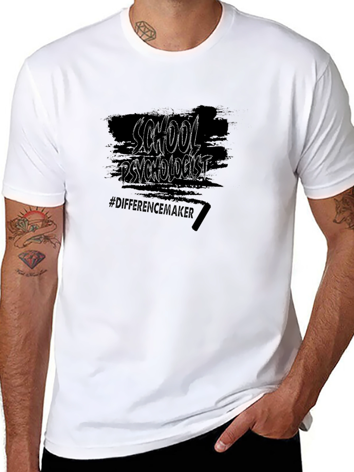 School Psychologist T-Shirt - Difference Maker